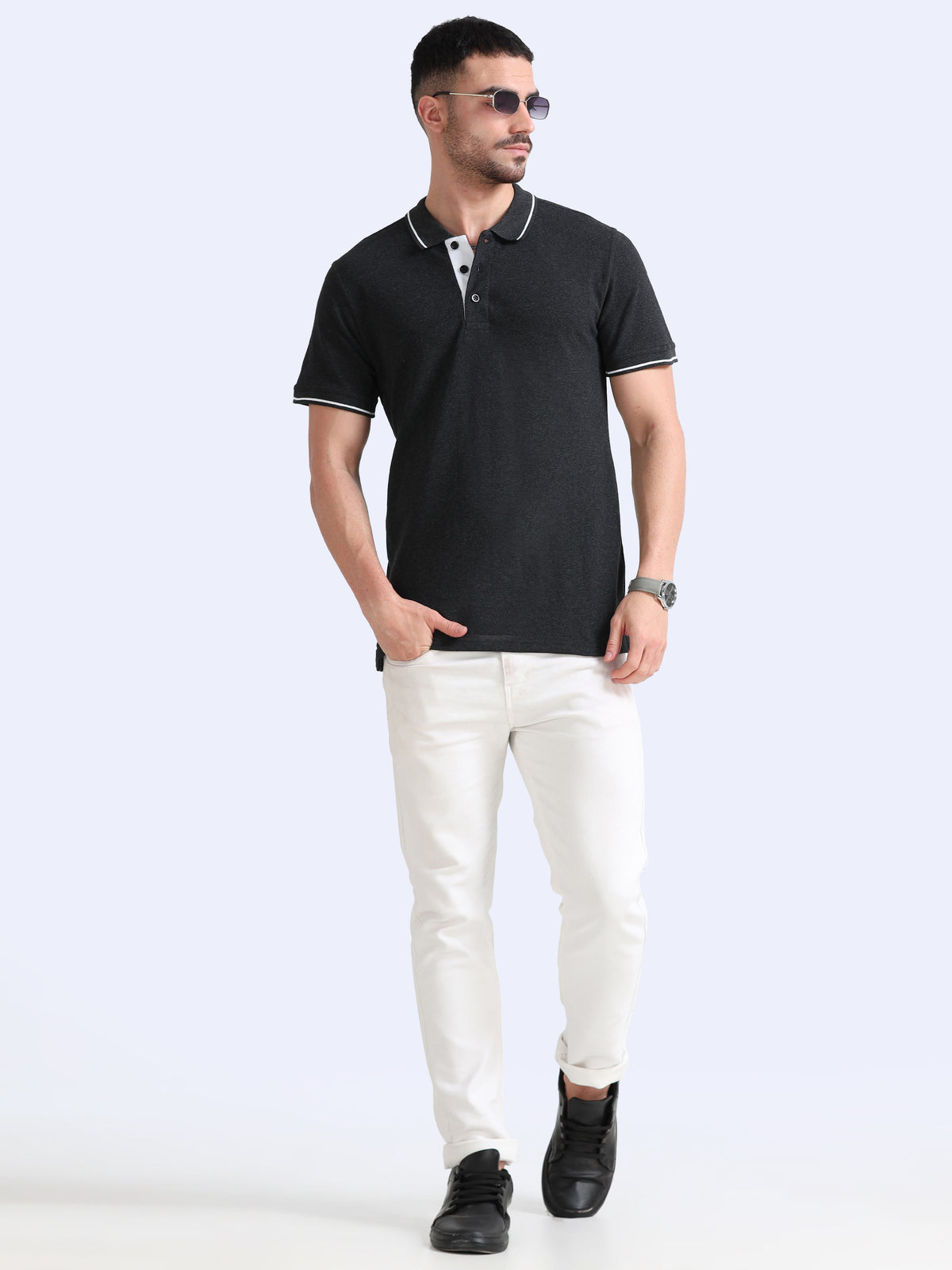 PureCore Contrast Polo