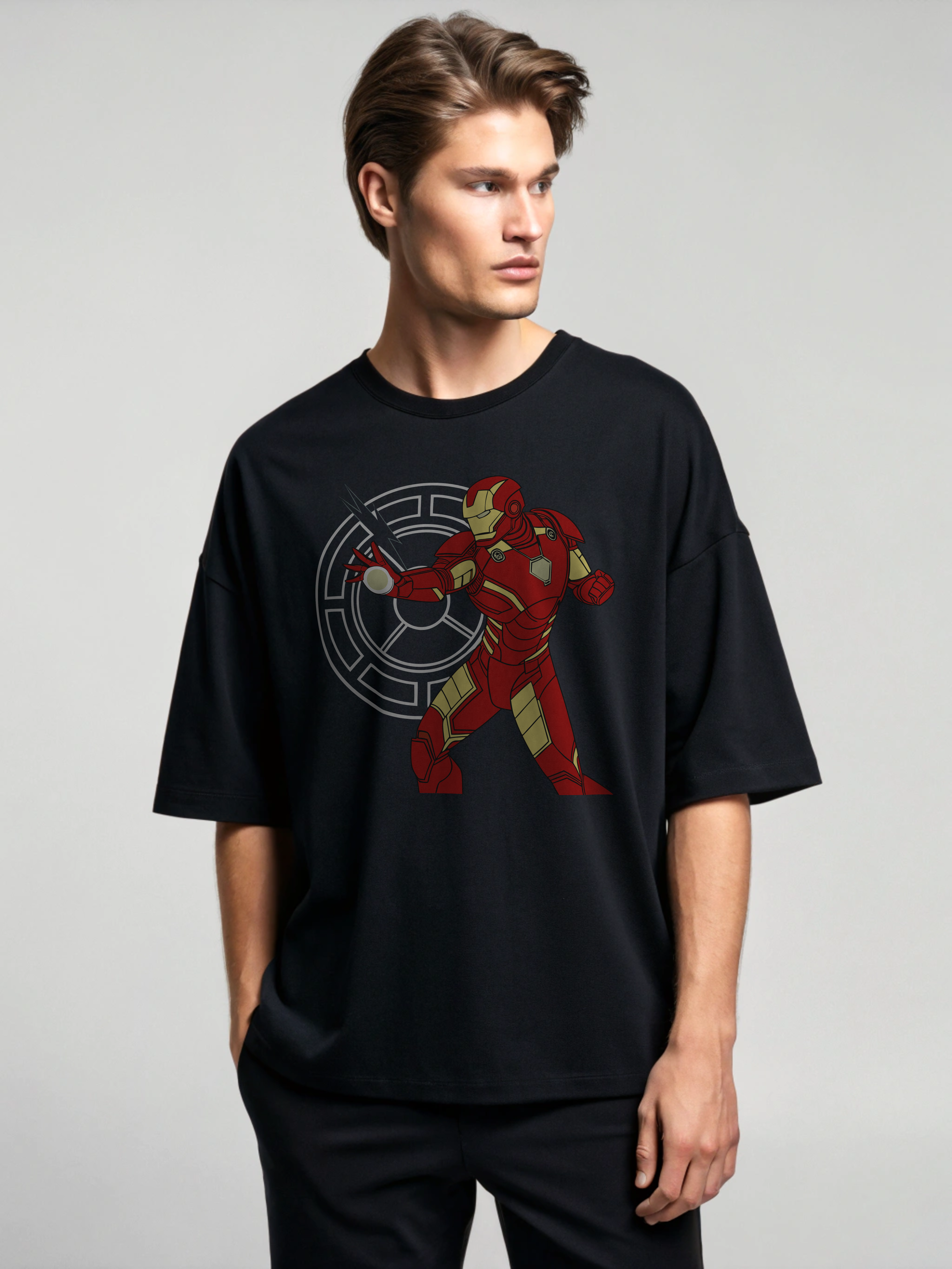 Arc Reactor Vibes Tee Oversized T-Shirt