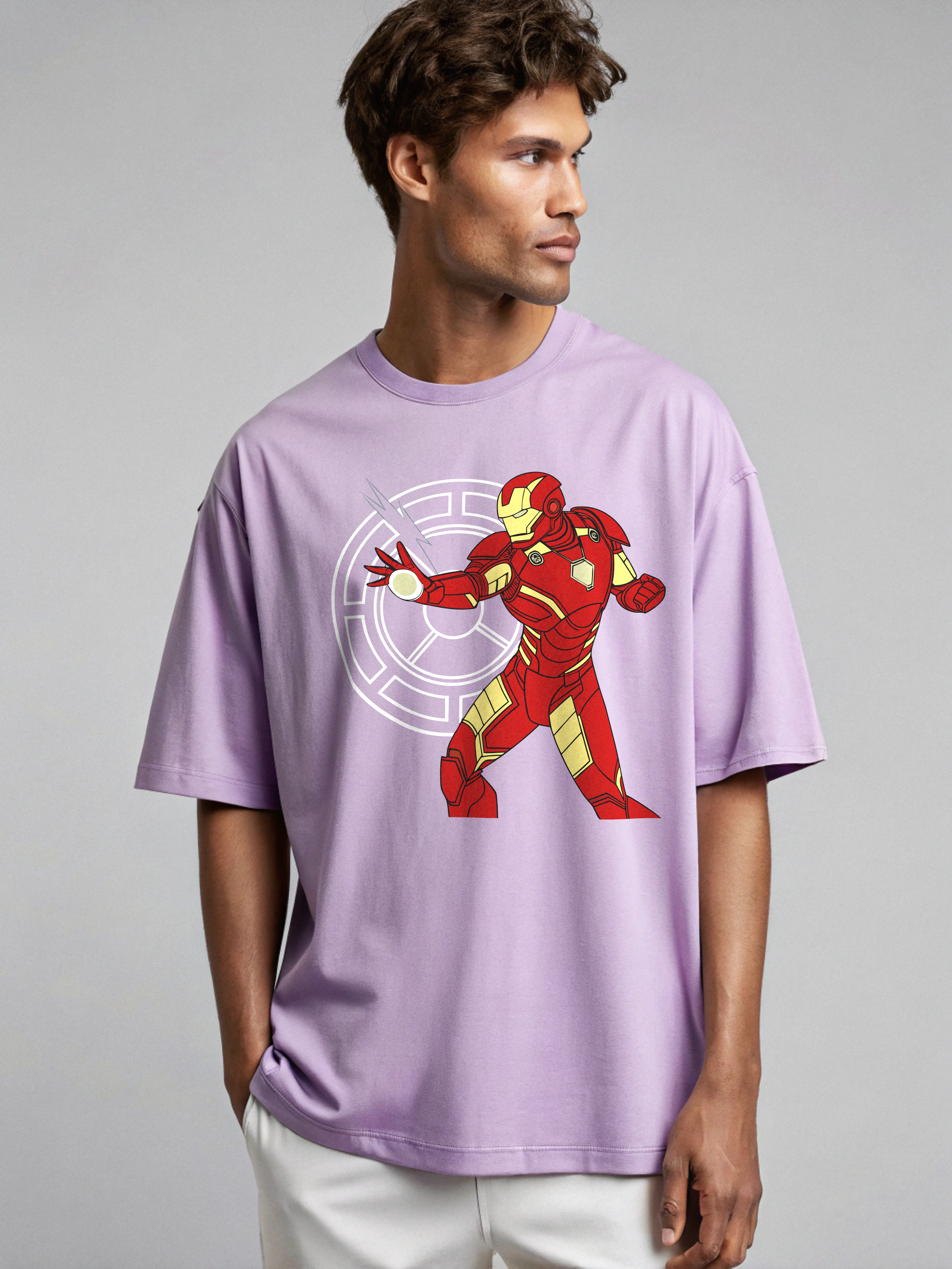 Arc Reactor Vibes Tee Oversized T-Shirt