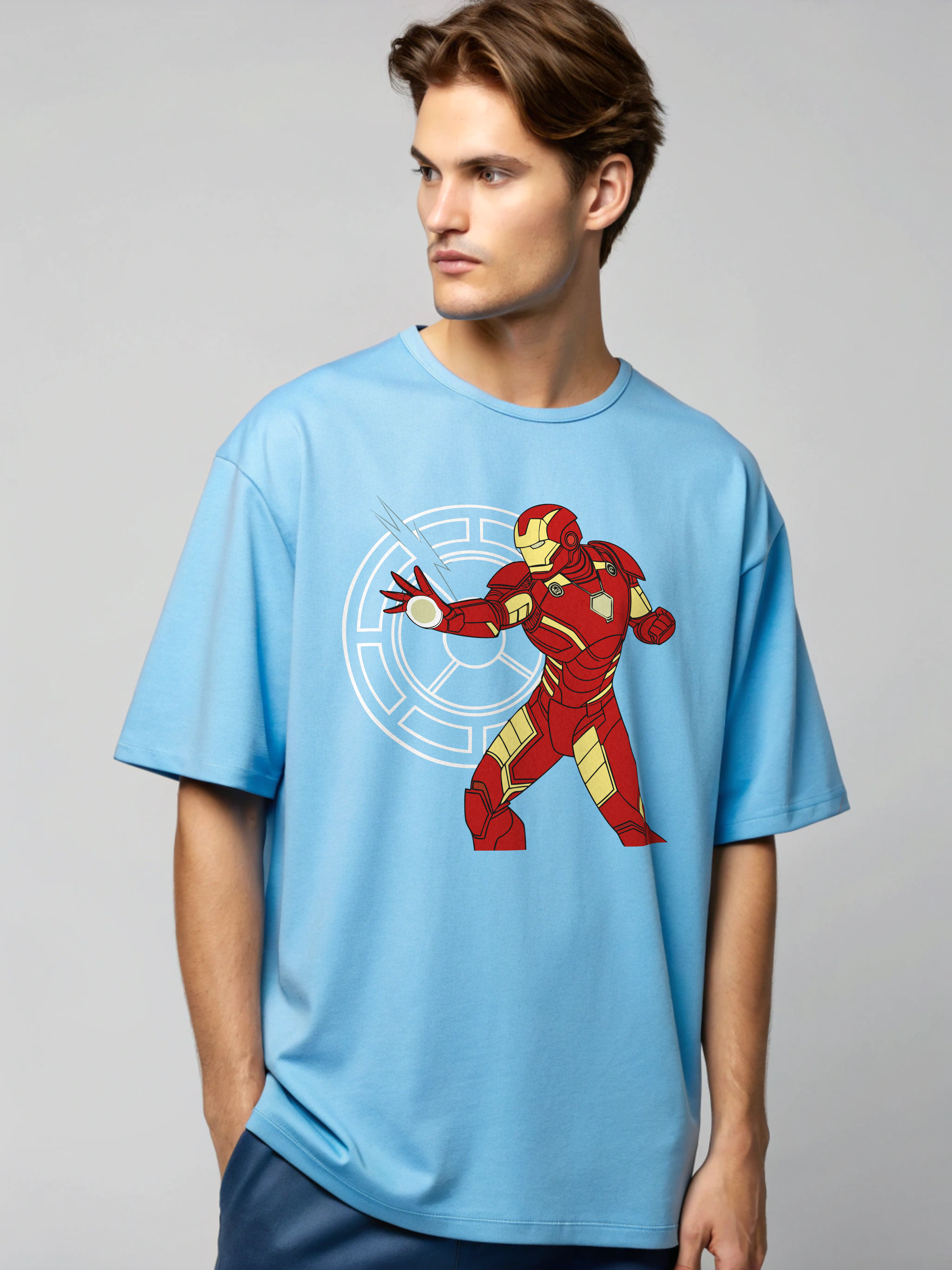 Arc Reactor Vibes Tee Oversized T-Shirt