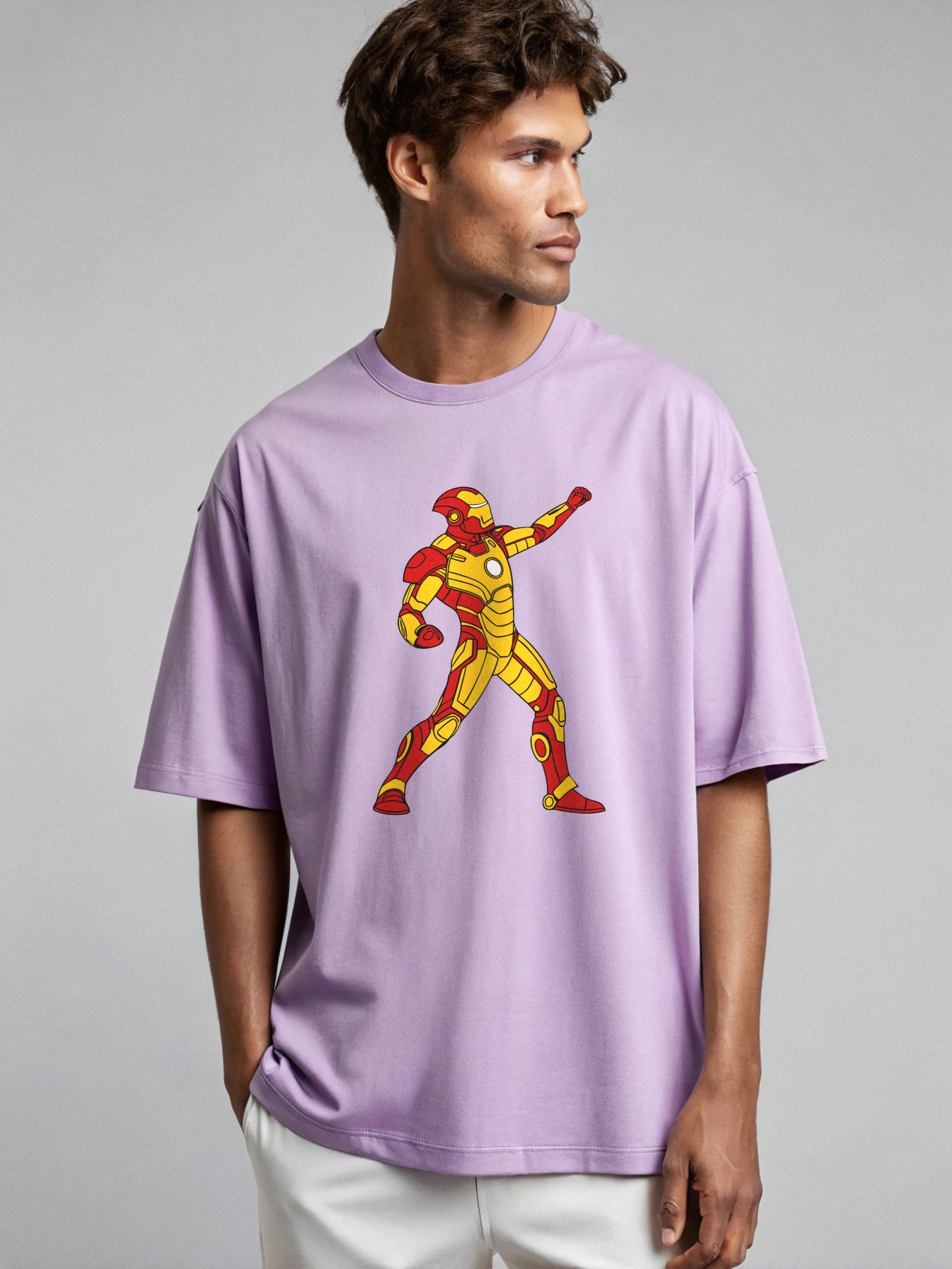 Iron Man Tech Armor Oversized T-Shirt