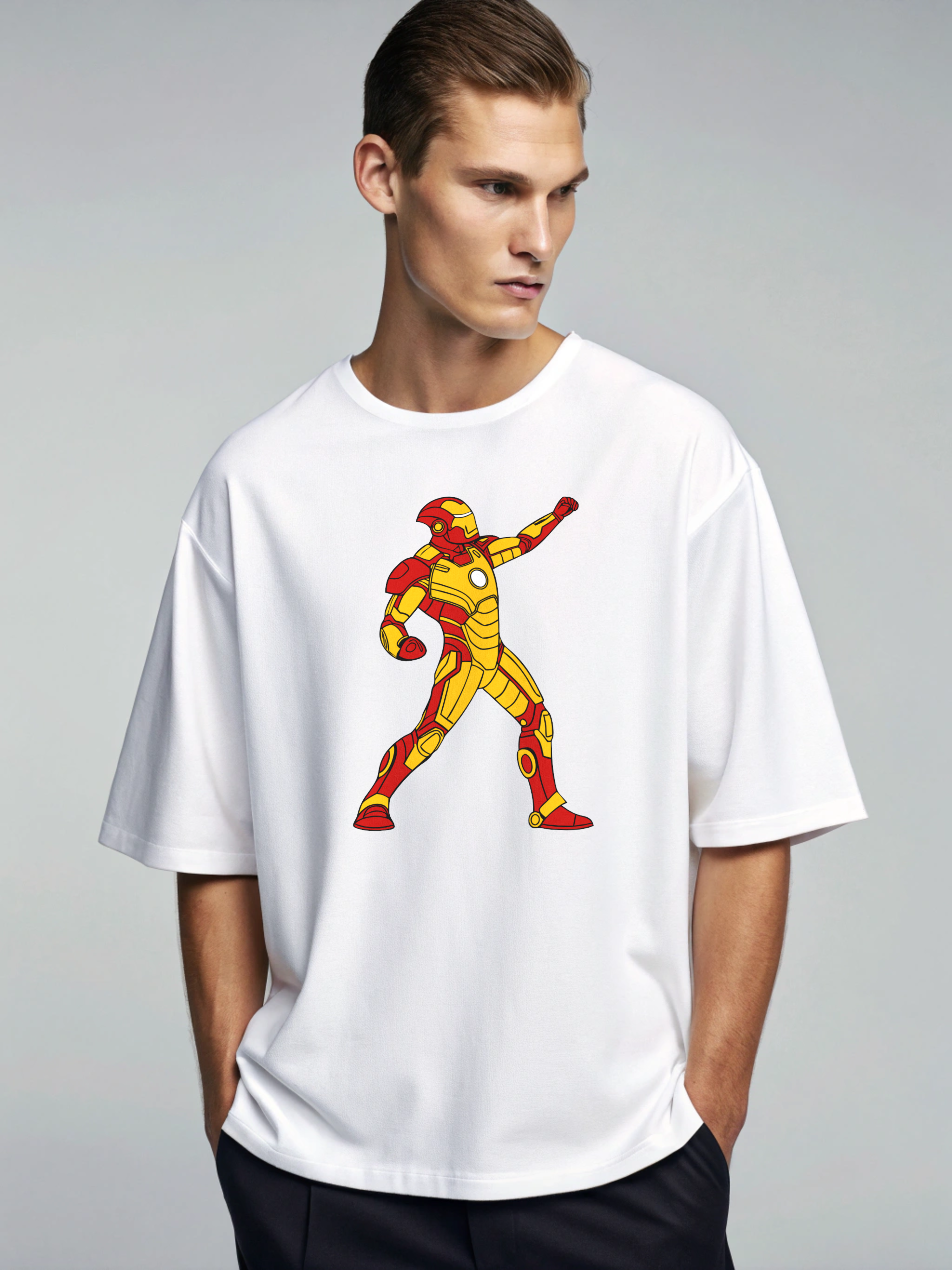 Iron Man Tech Armor Oversized T-Shirt