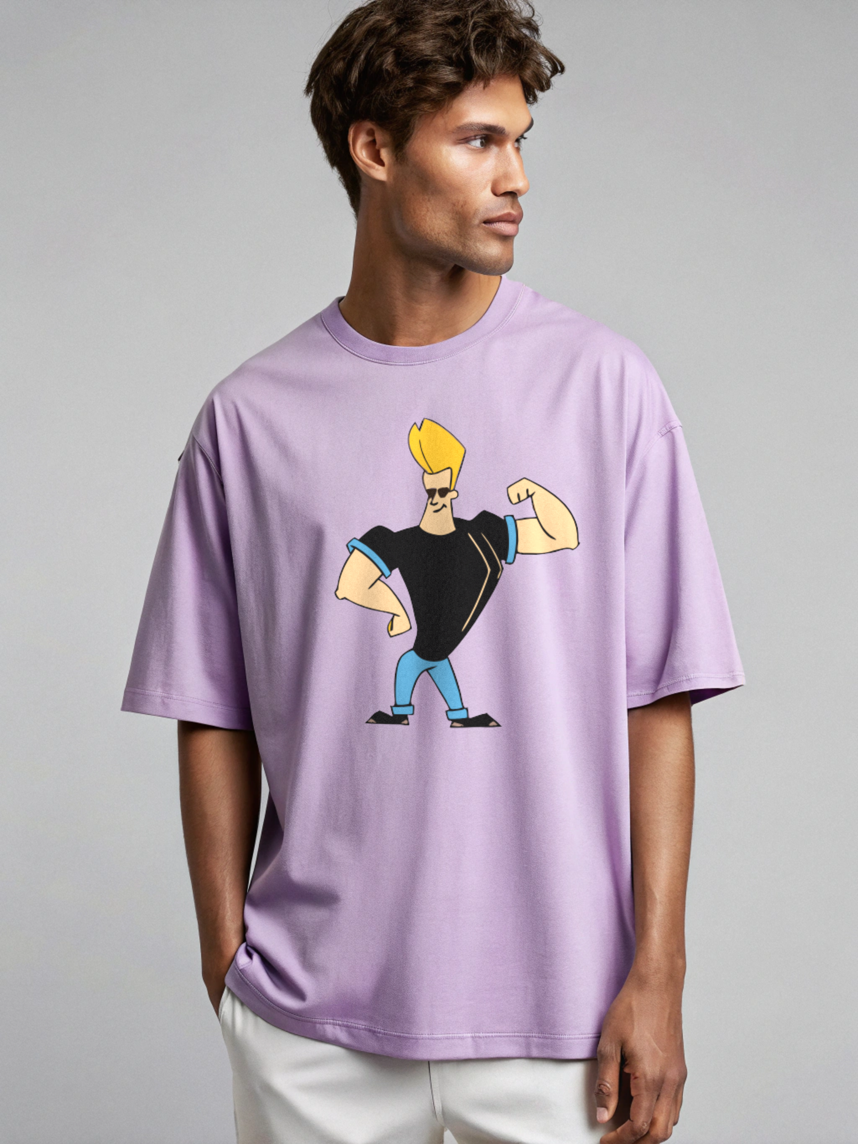 Johnny Bravo Oversized T-Shirt