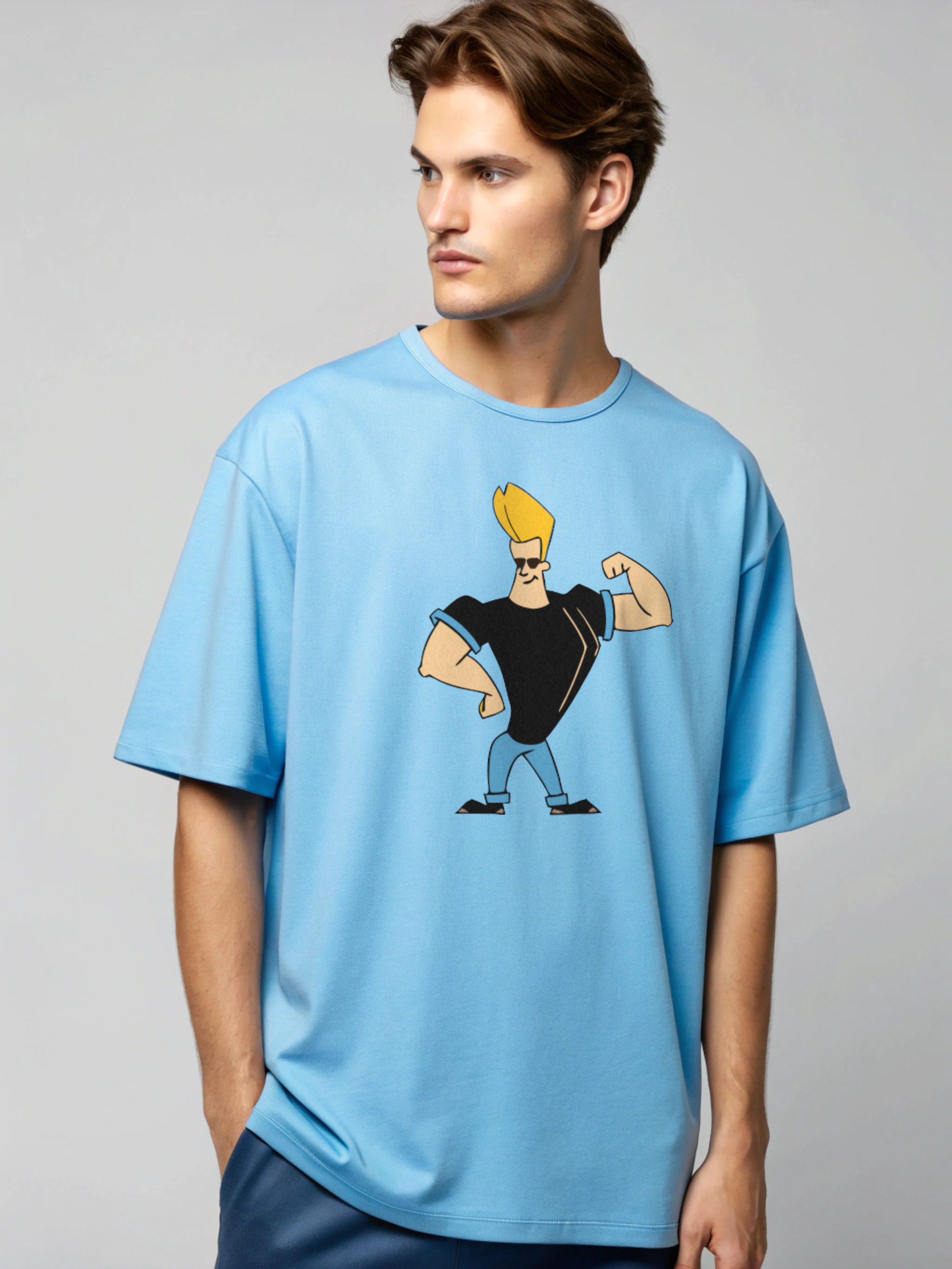 Johnny Bravo Oversized T-Shirt