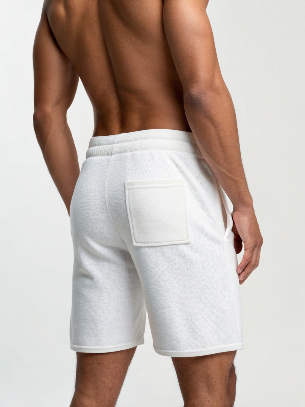 ChillFlex: Cotton Blend Men’s Shorts White