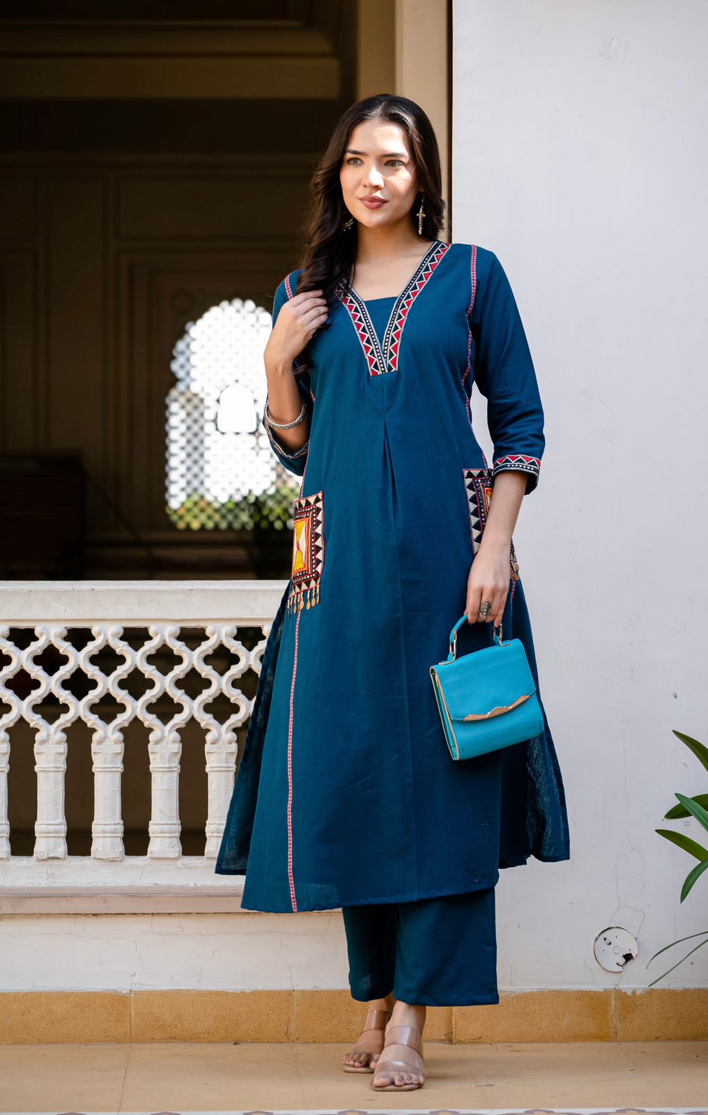 Noor Aagaz Cotton Kurta Set