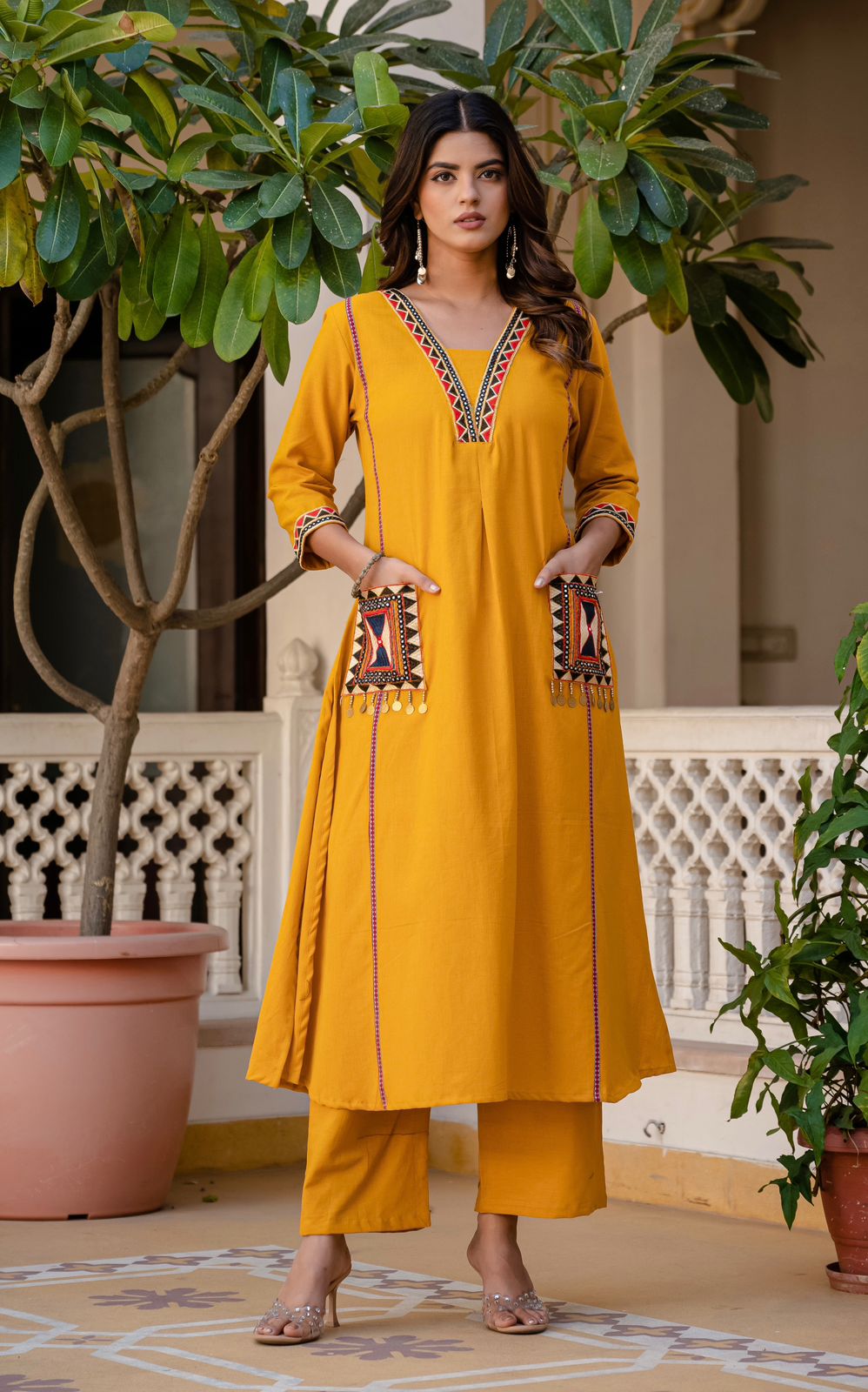 Noor Aagaz Cotton Kurta Set
