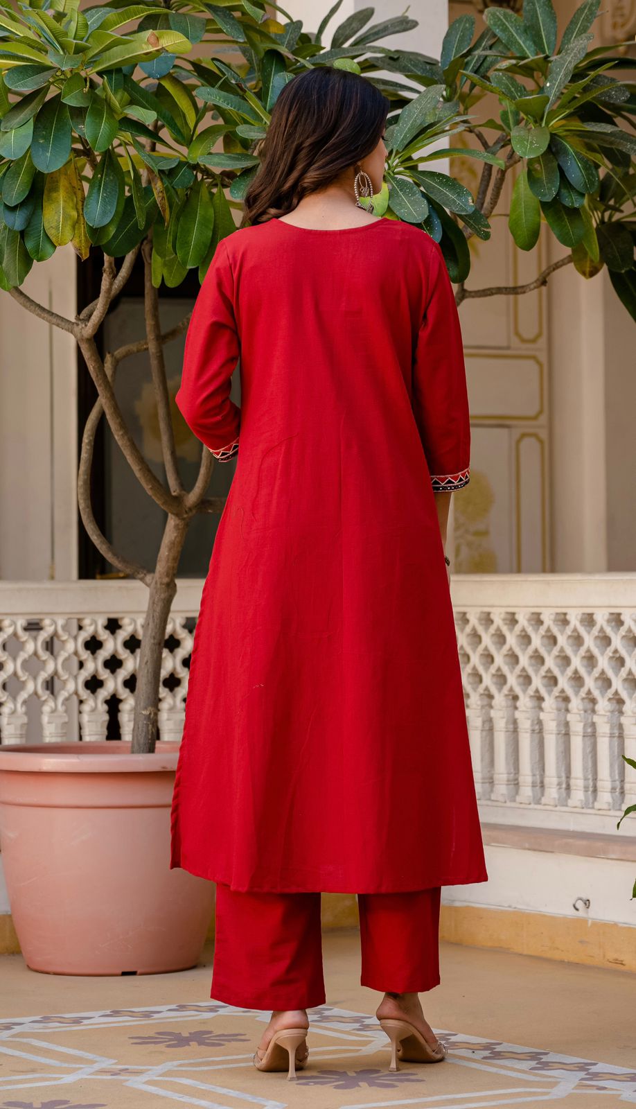 Noor Aagaz Cotton Kurta Set
