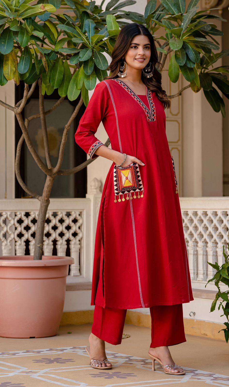 Noor Aagaz Cotton Kurta Set