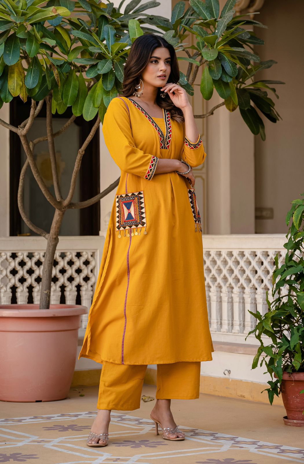 Noor Aagaz Cotton Kurta Set