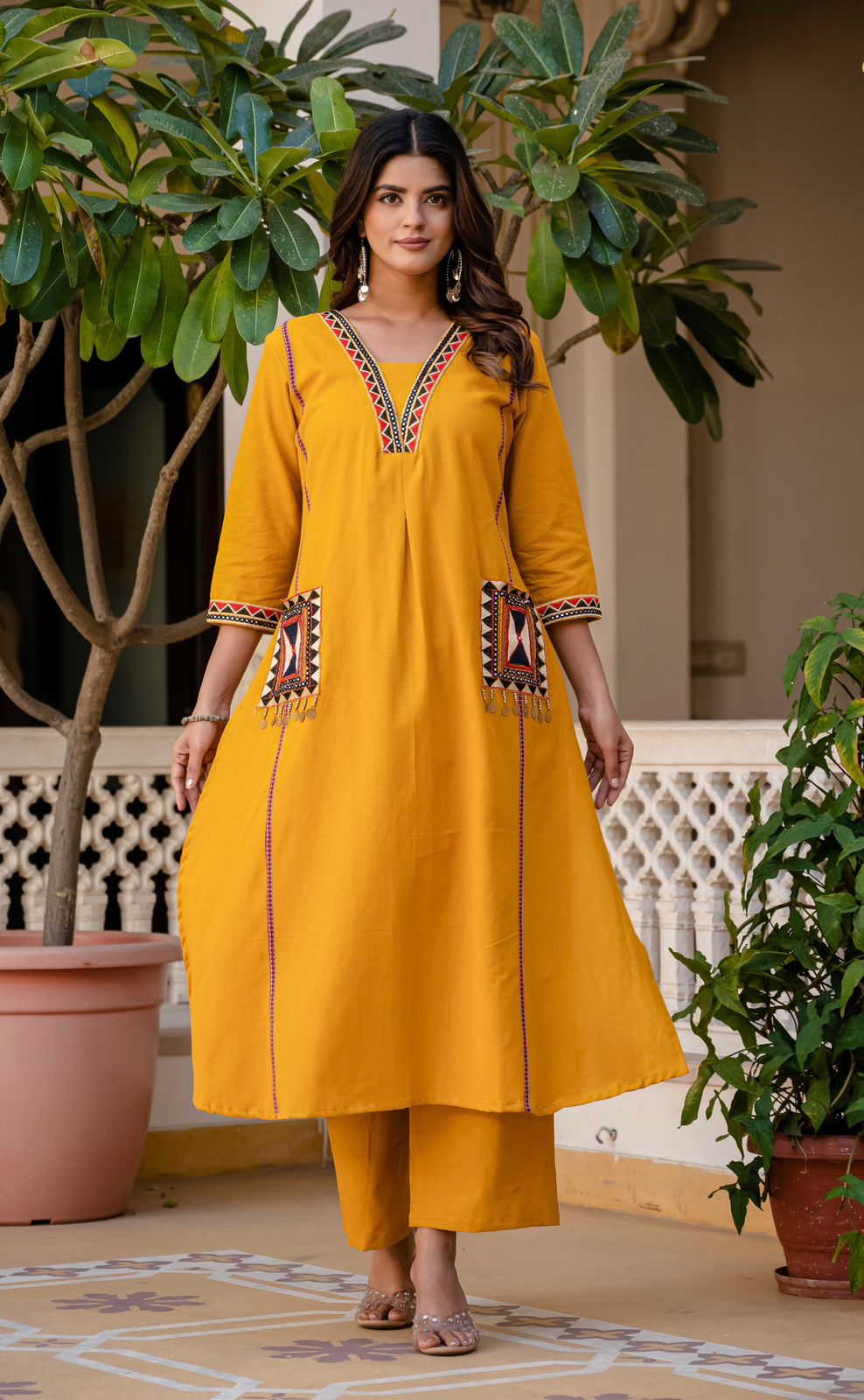 Noor Aagaz Cotton Kurta Set