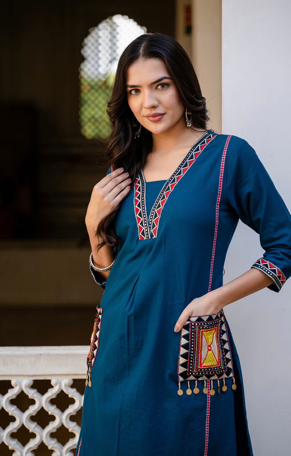 Noor Aagaz Cotton Kurta Set