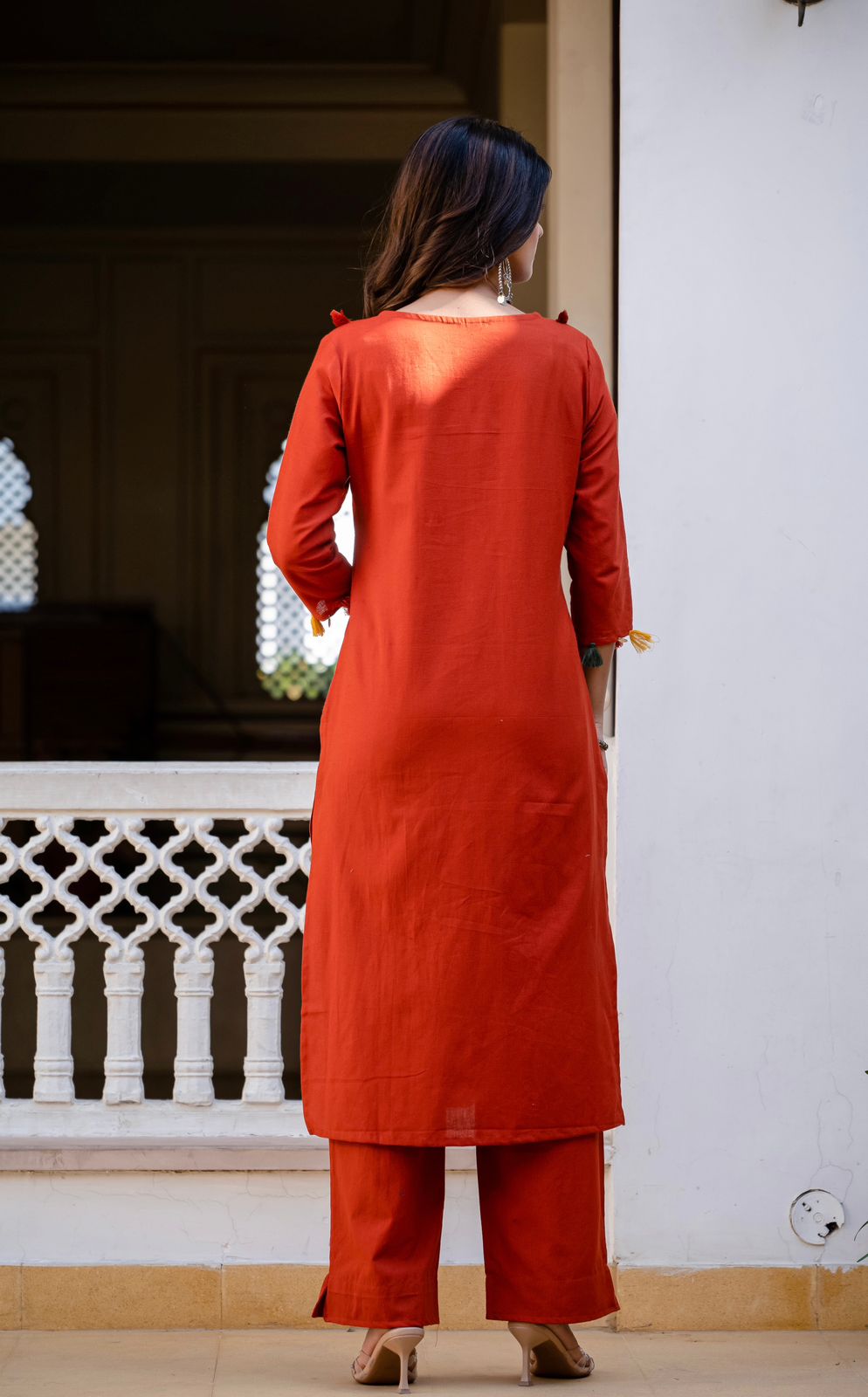 Aaranya Utsav Cotton Kurta Set