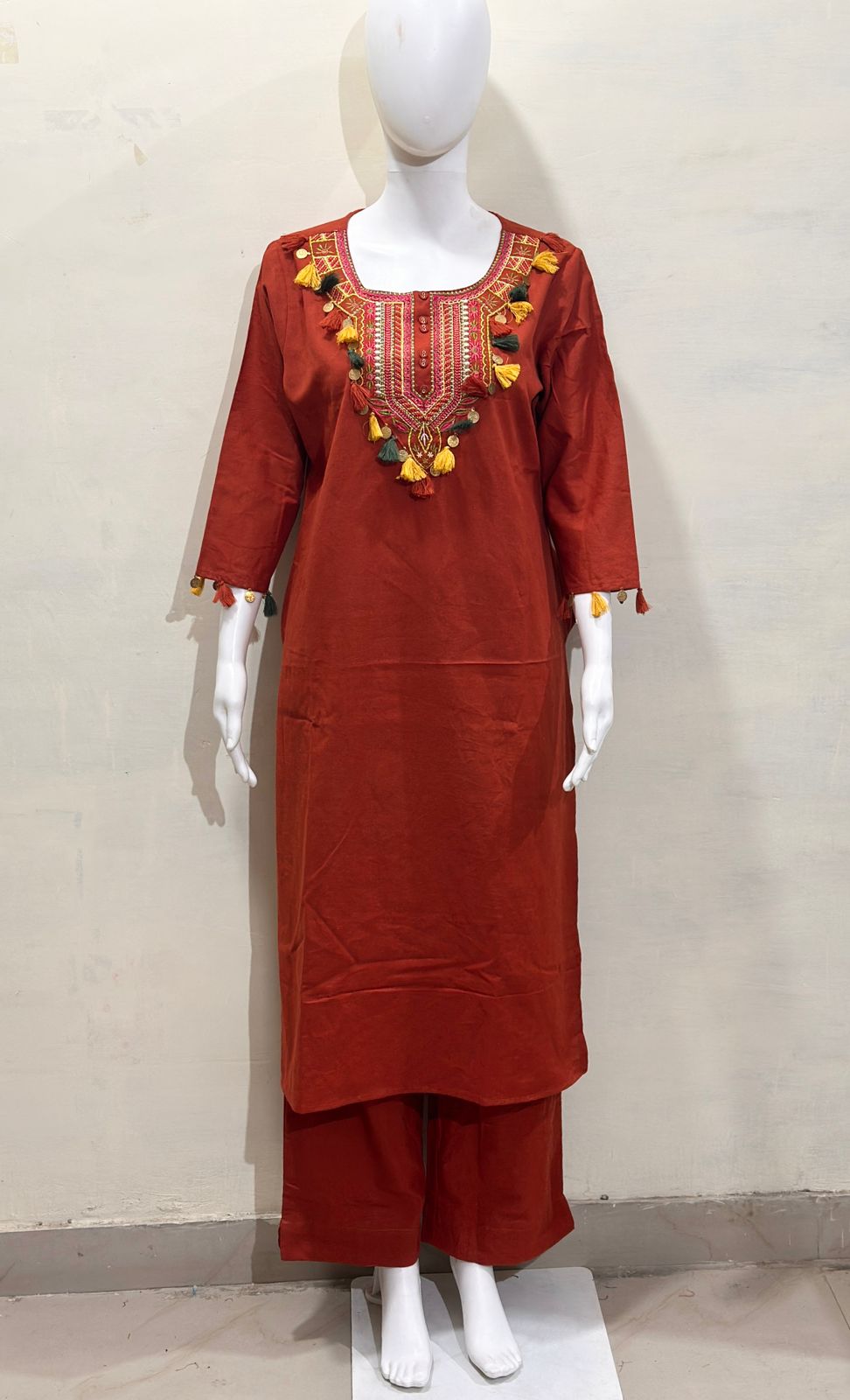 Aaranya Utsav Cotton Kurta Set