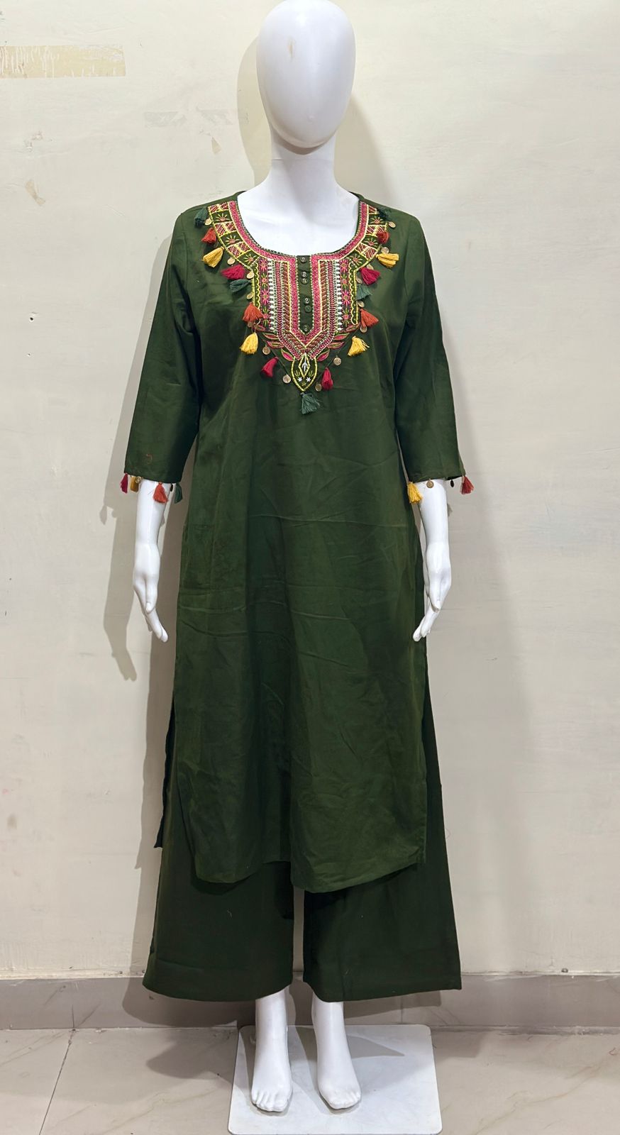 Aaranya Utsav Cotton Kurta Set