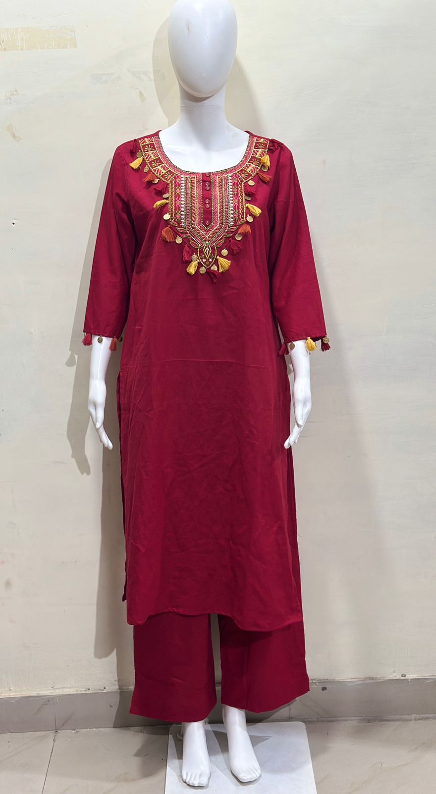 Aaranya Utsav Cotton Kurta Set