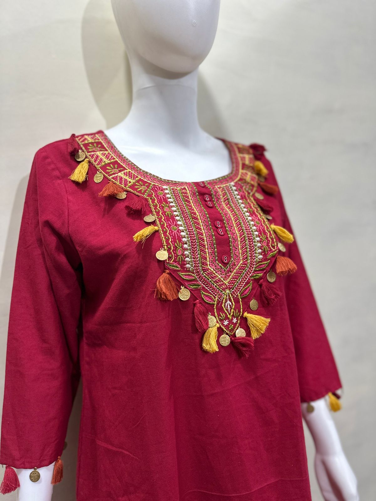 Aaranya Utsav Cotton Kurta Set