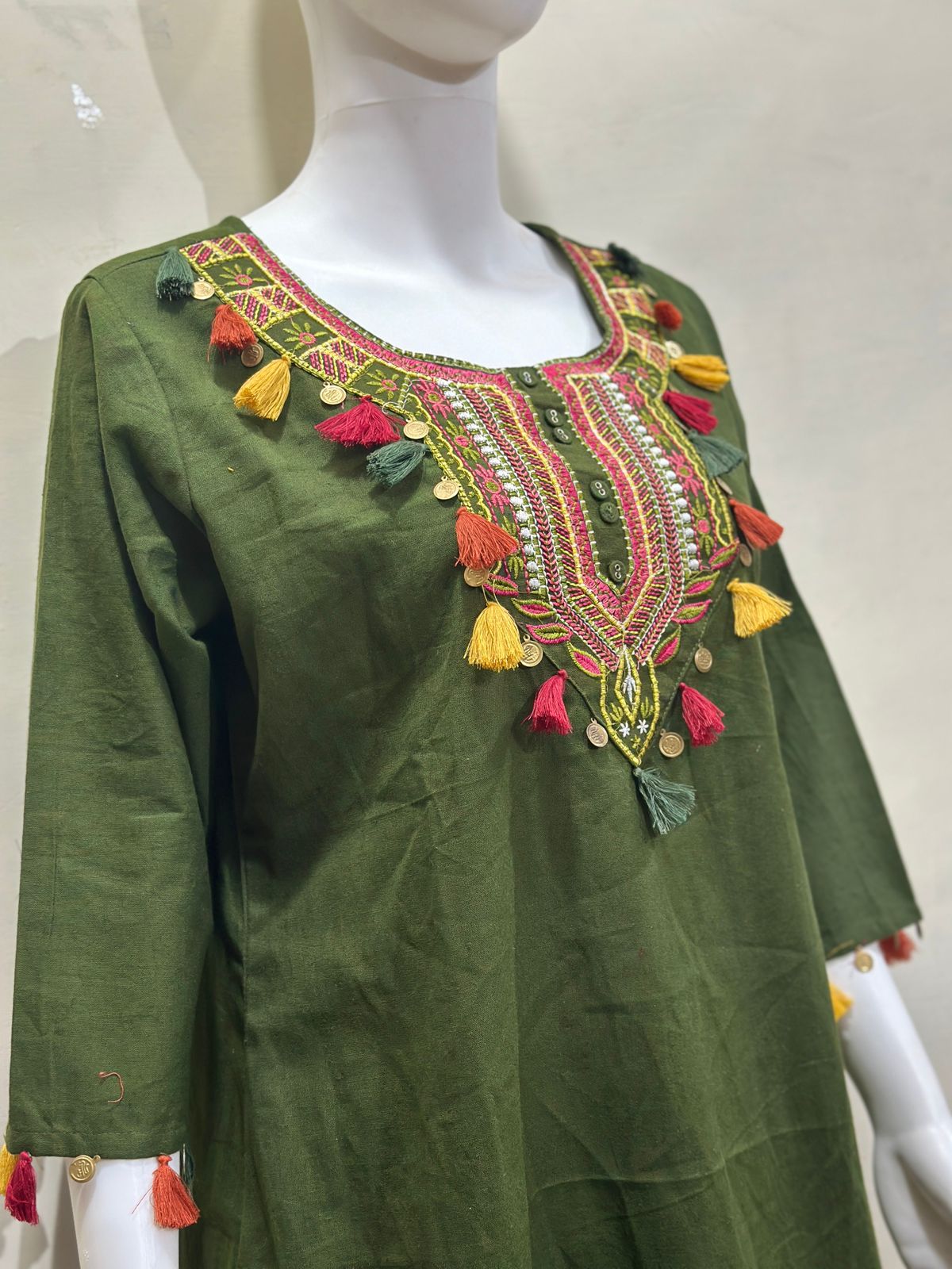 Aaranya Utsav Cotton Kurta Set