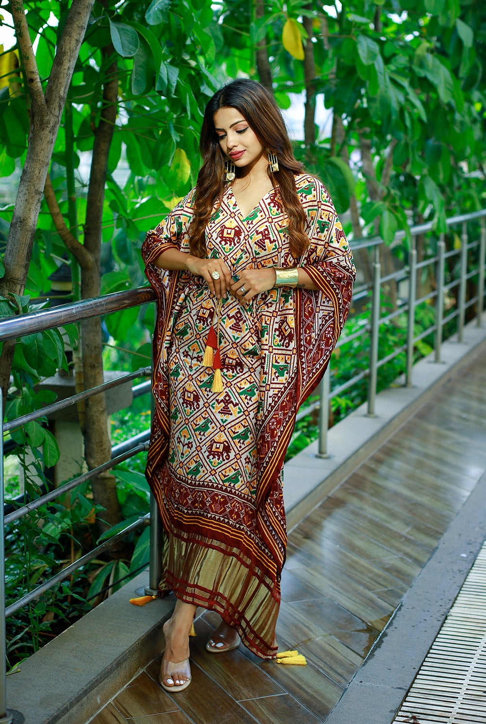 The Vasundhara Folkloom Kaftan
