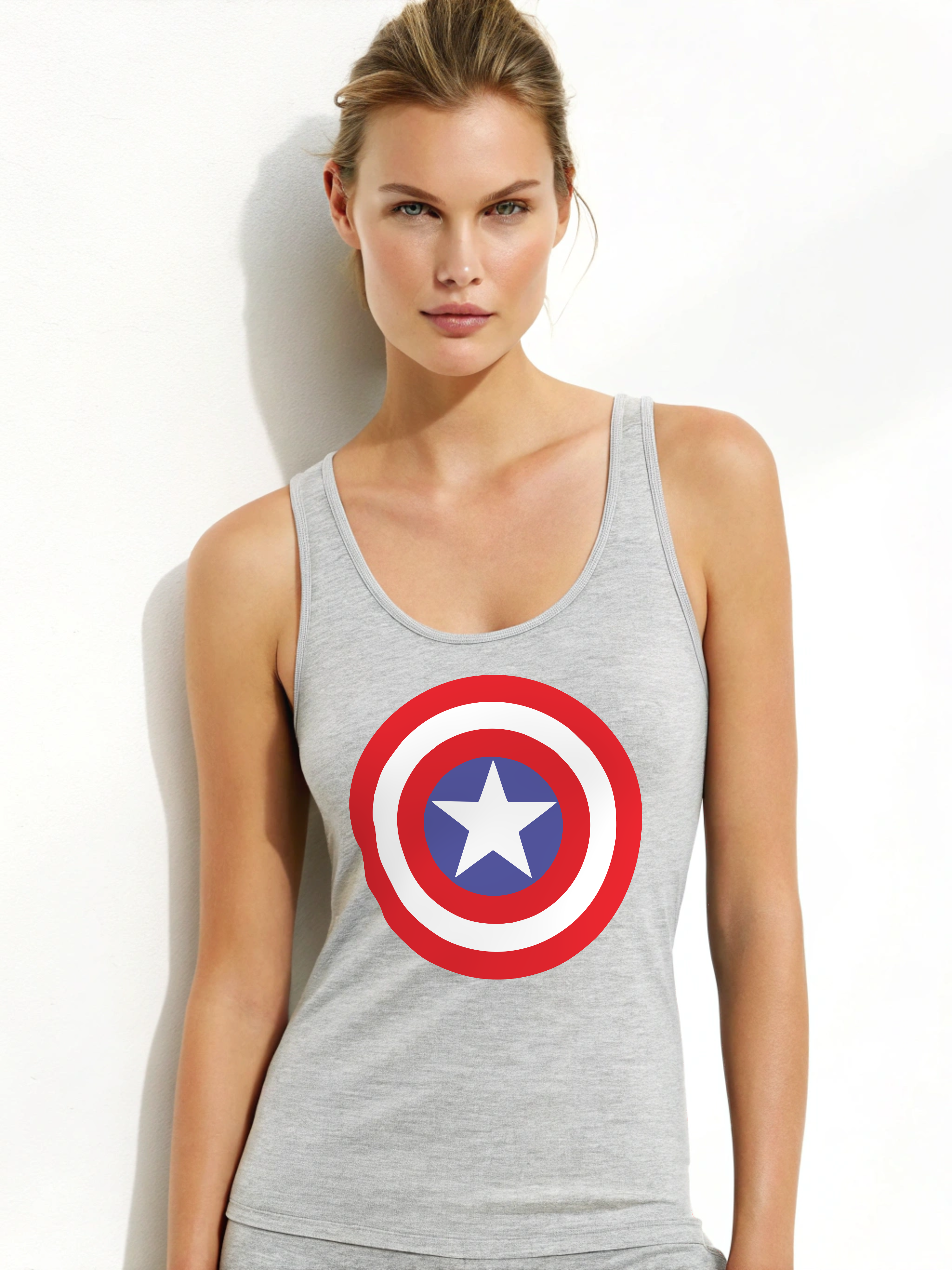 Shield Queen: Captain’s Logo Women’s Tank Top