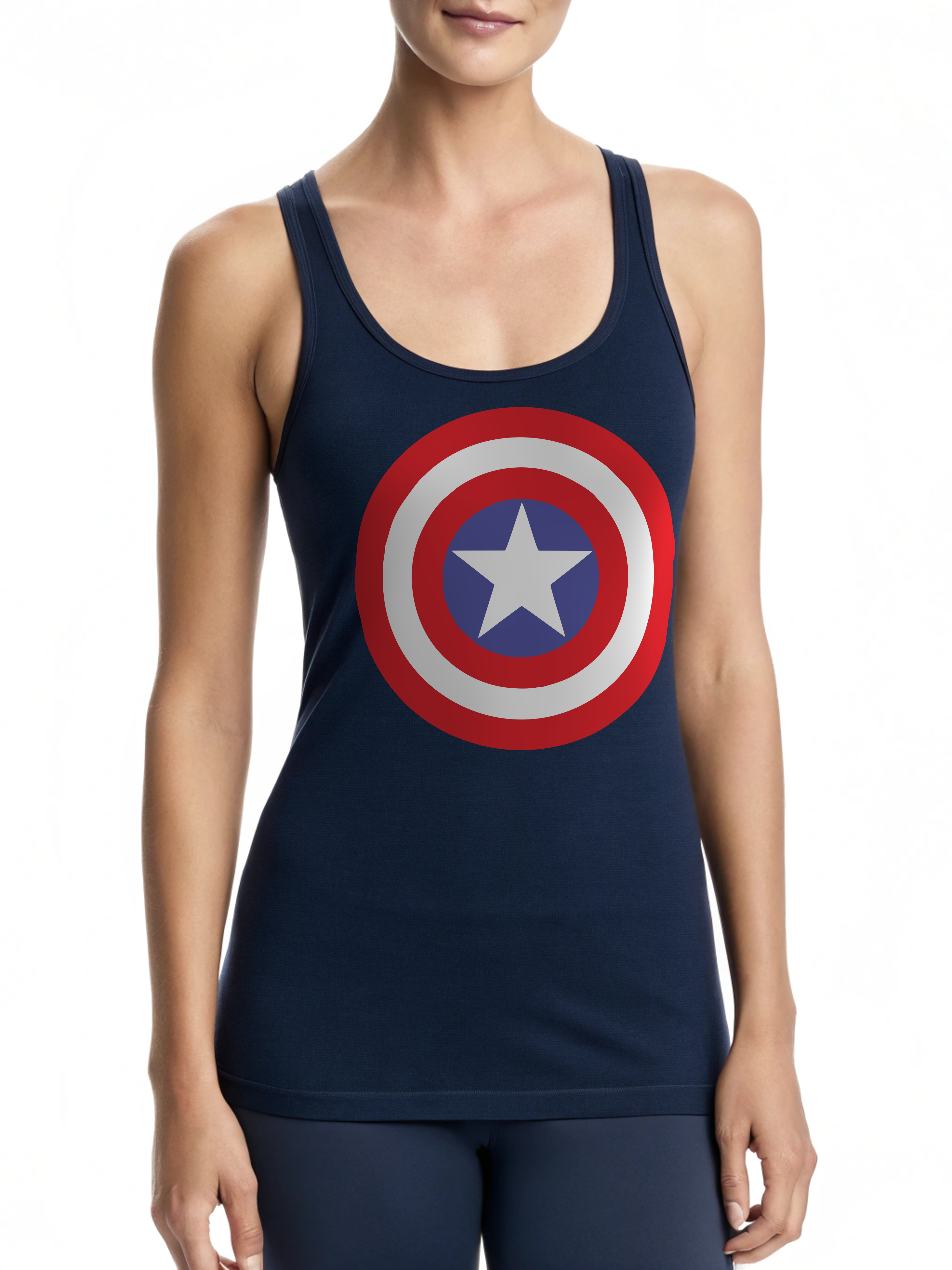Shield Queen: Captain’s Logo Women’s Tank Top