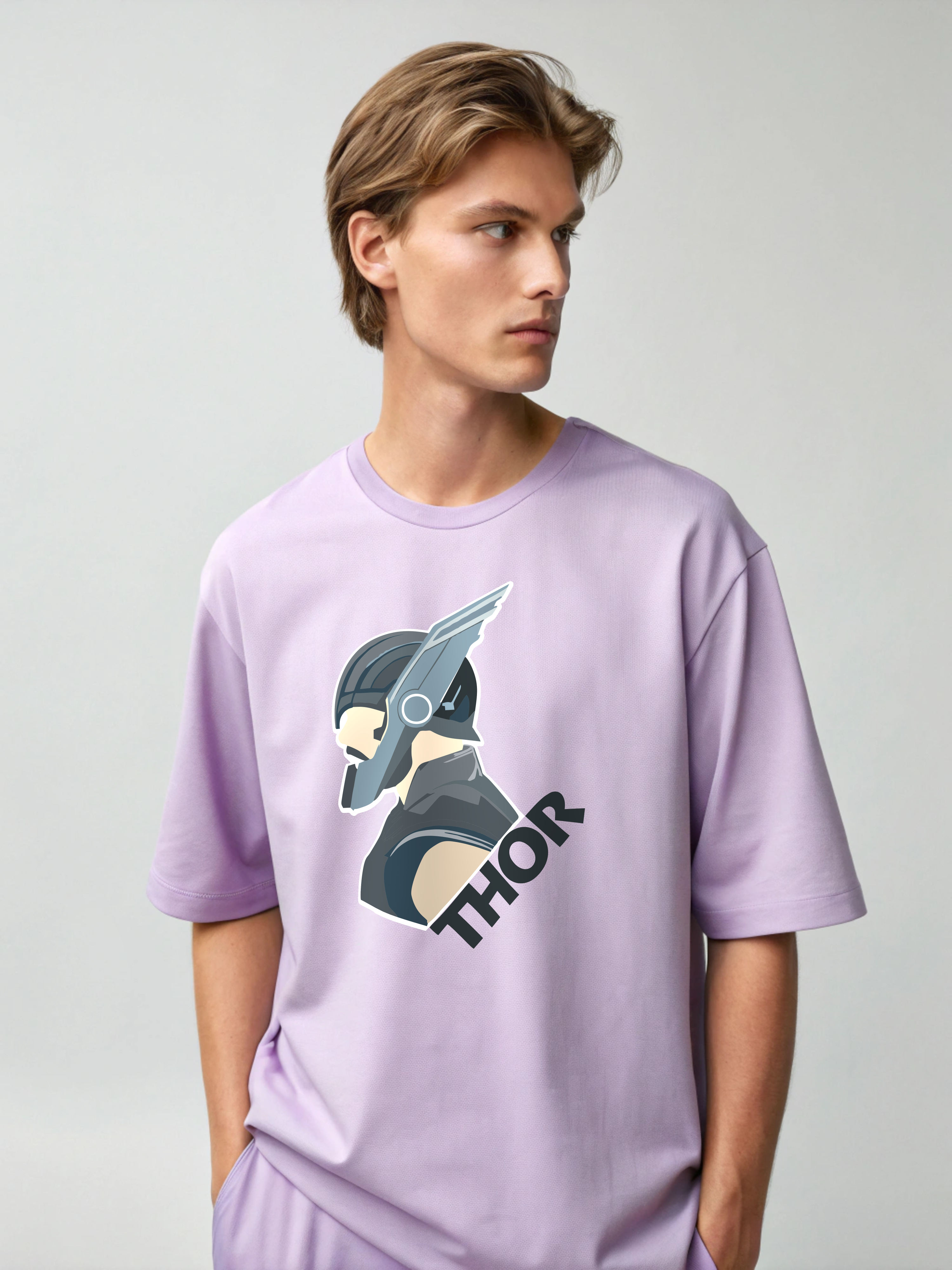 Thor – Men’s Oversized Drop Shoulder Tee