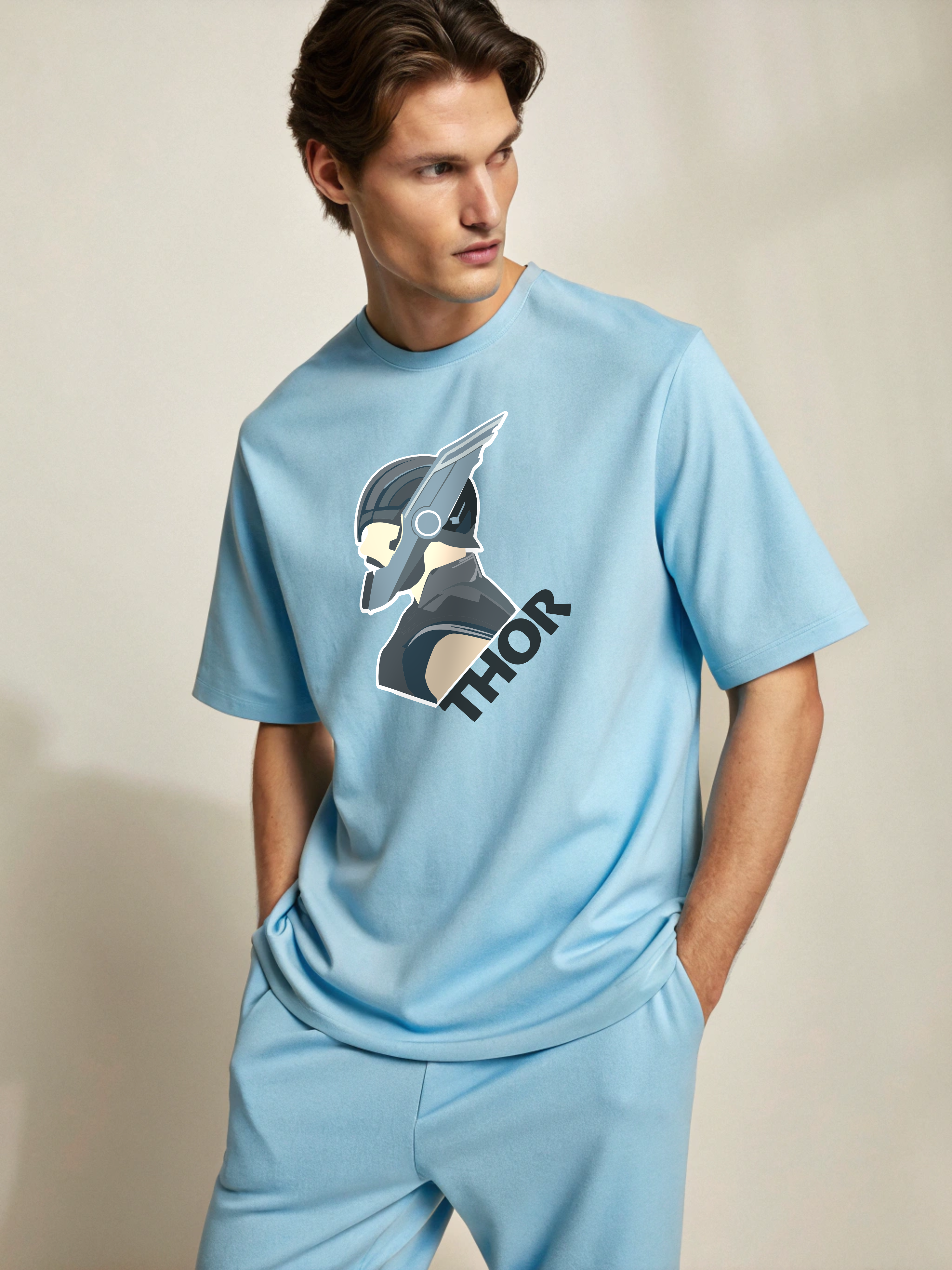 Thor – Men’s Oversized Drop Shoulder Tee