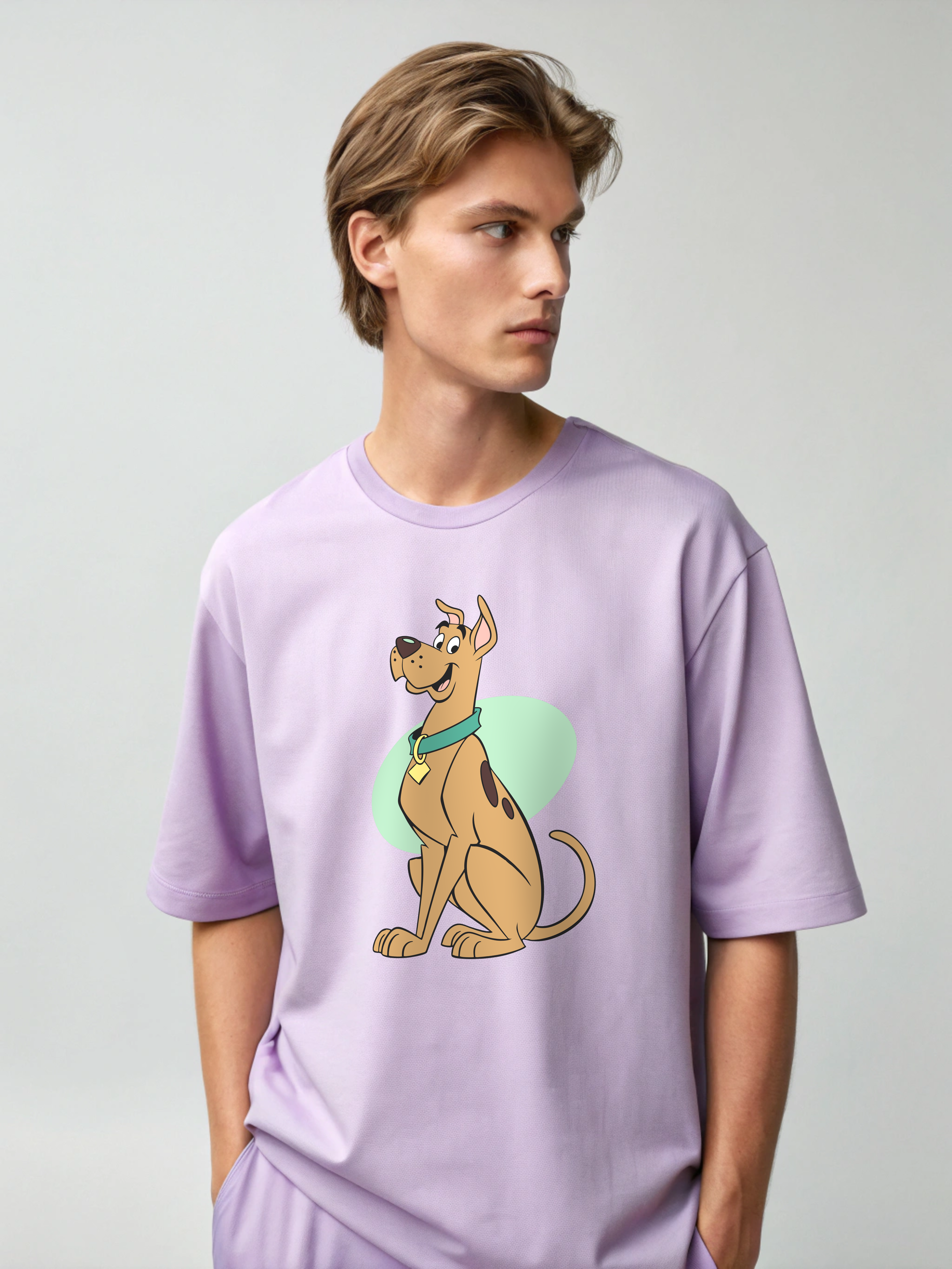 Scooby – Men’s Oversized Drop Shoulder Tee