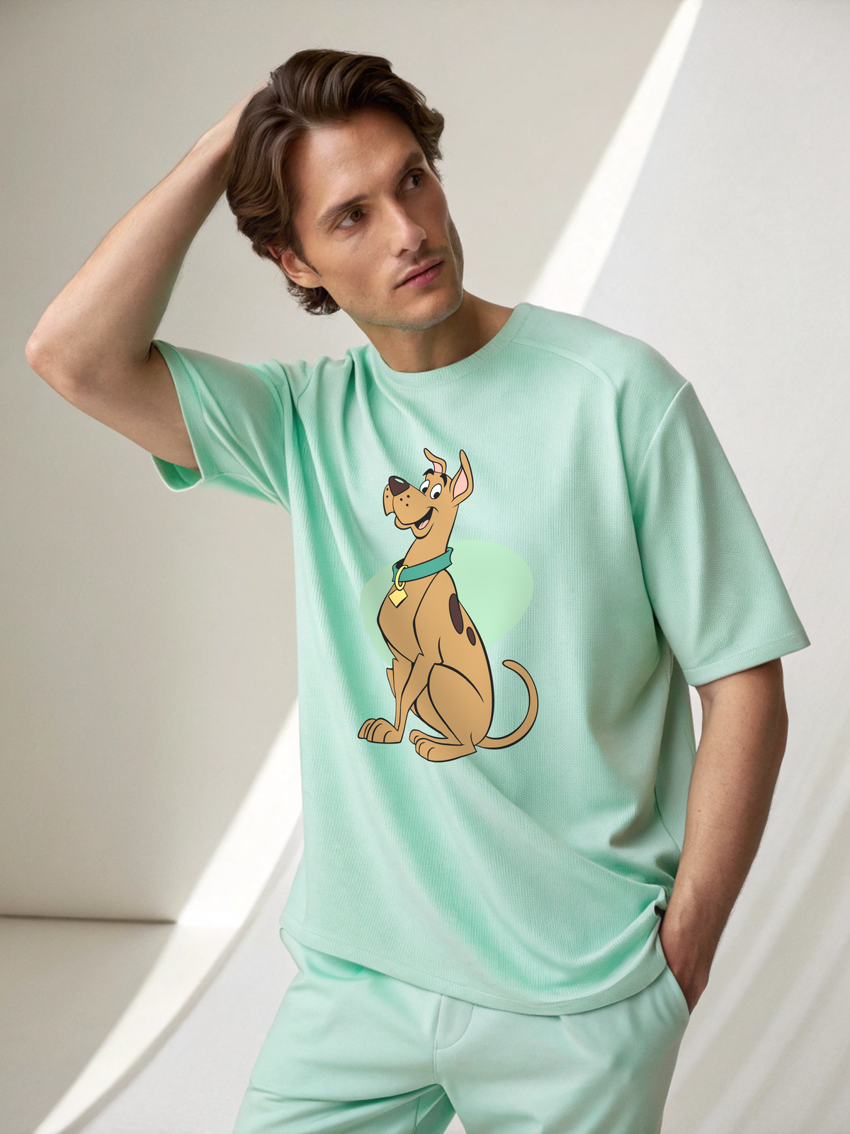 Scooby – Men’s Oversized Drop Shoulder Tee
