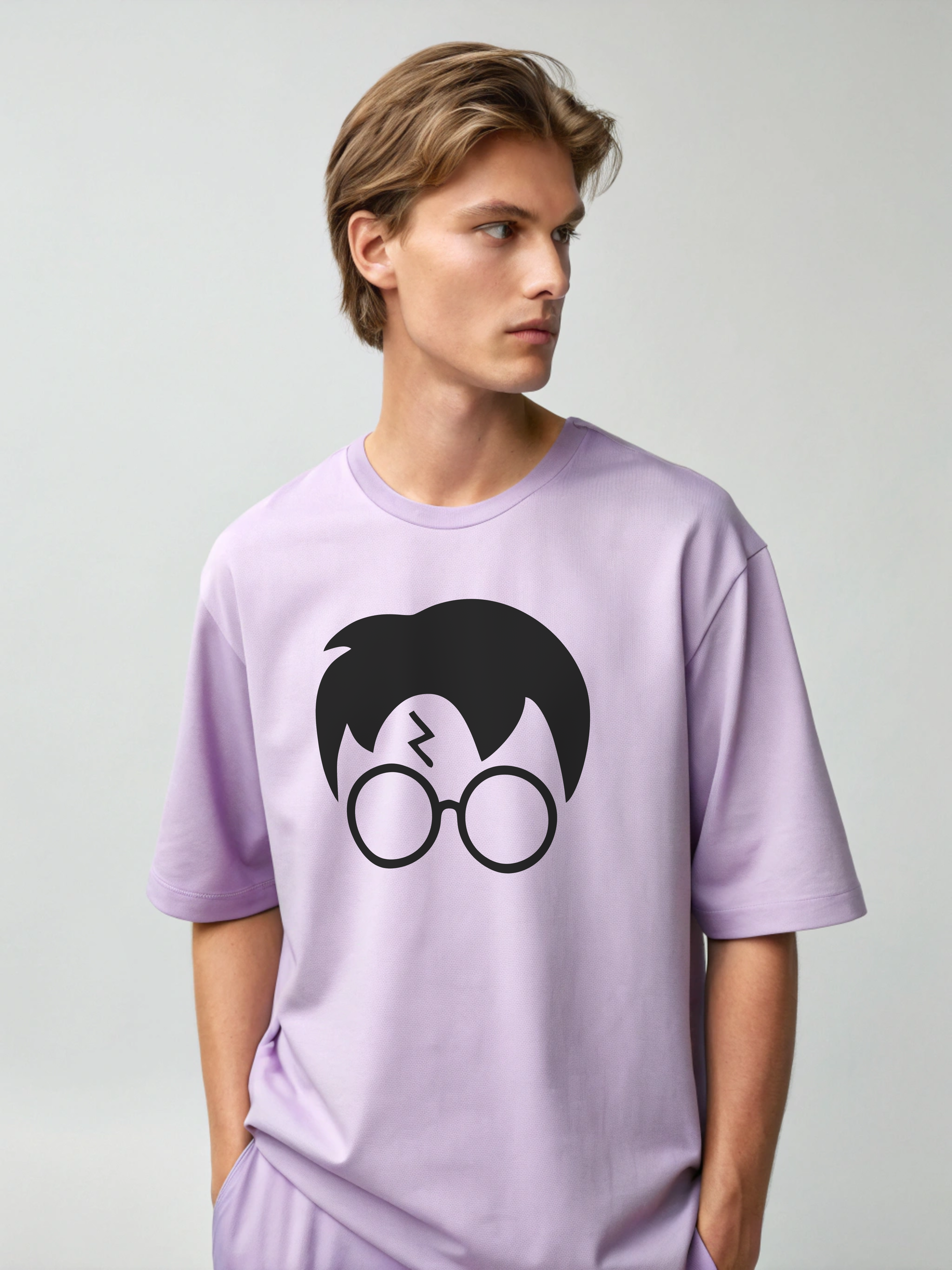 Harry Potter – Men’s Oversized Drop Shoulder Tee