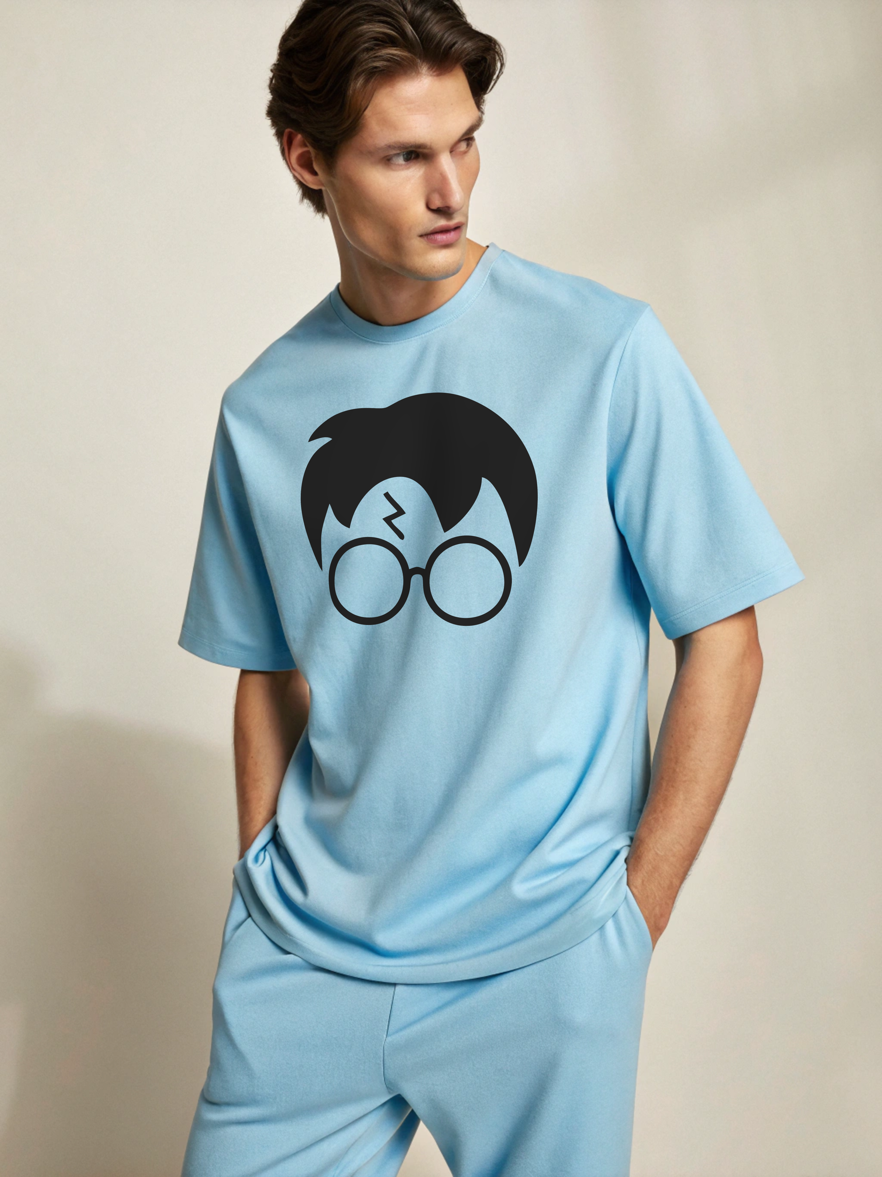 Harry Potter – Men’s Oversized Drop Shoulder Tee