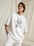 Dragon – Men’s Oversized Drop Shoulder Tee