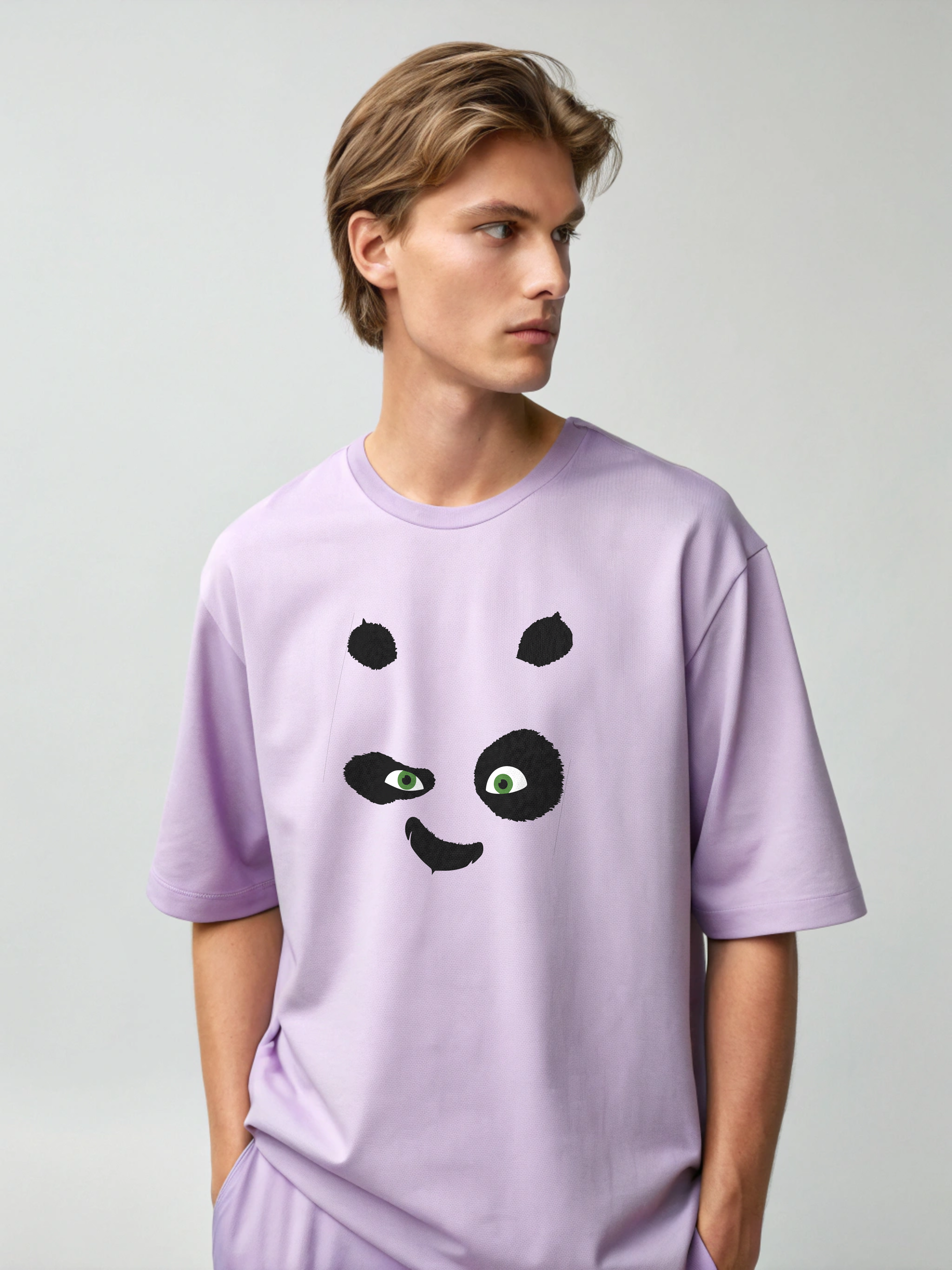 Kung Fu Panda – Men’s Oversized Drop Shoulder Tee