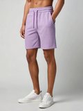ChillFlex: Cotton Blend Men’s Shorts Lavender