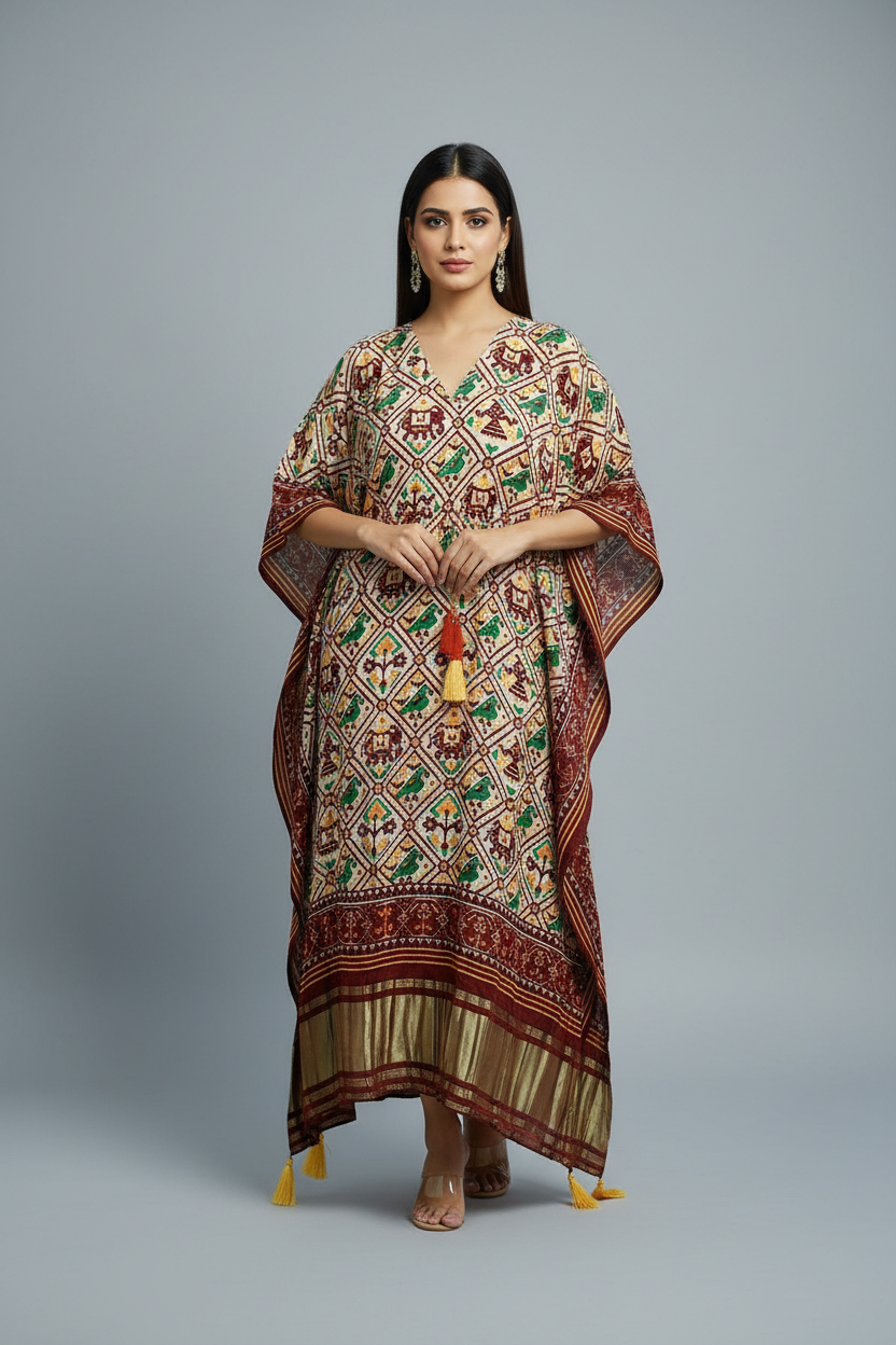 The Vasundhara Folkloom Kaftan
