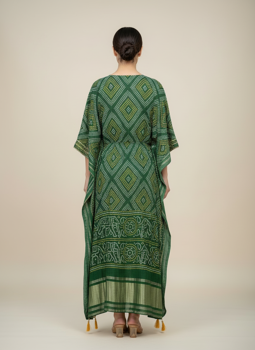 The Suvarna Bandhej Kaftan