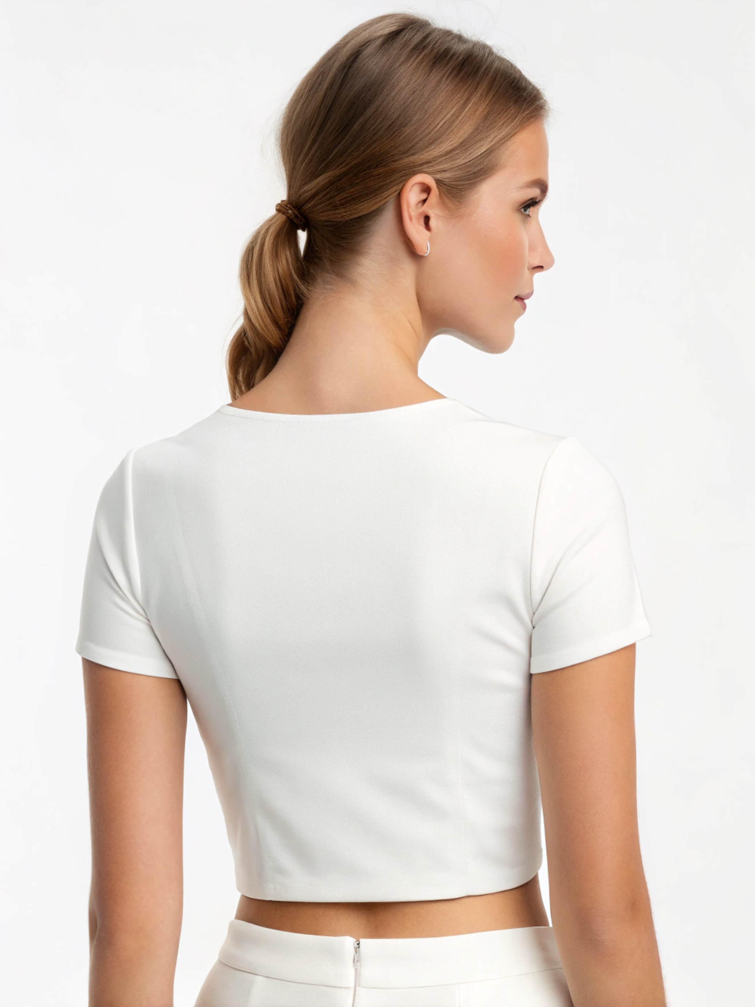 Lil’ Thunder: Baby Thor Women’s Crop Top