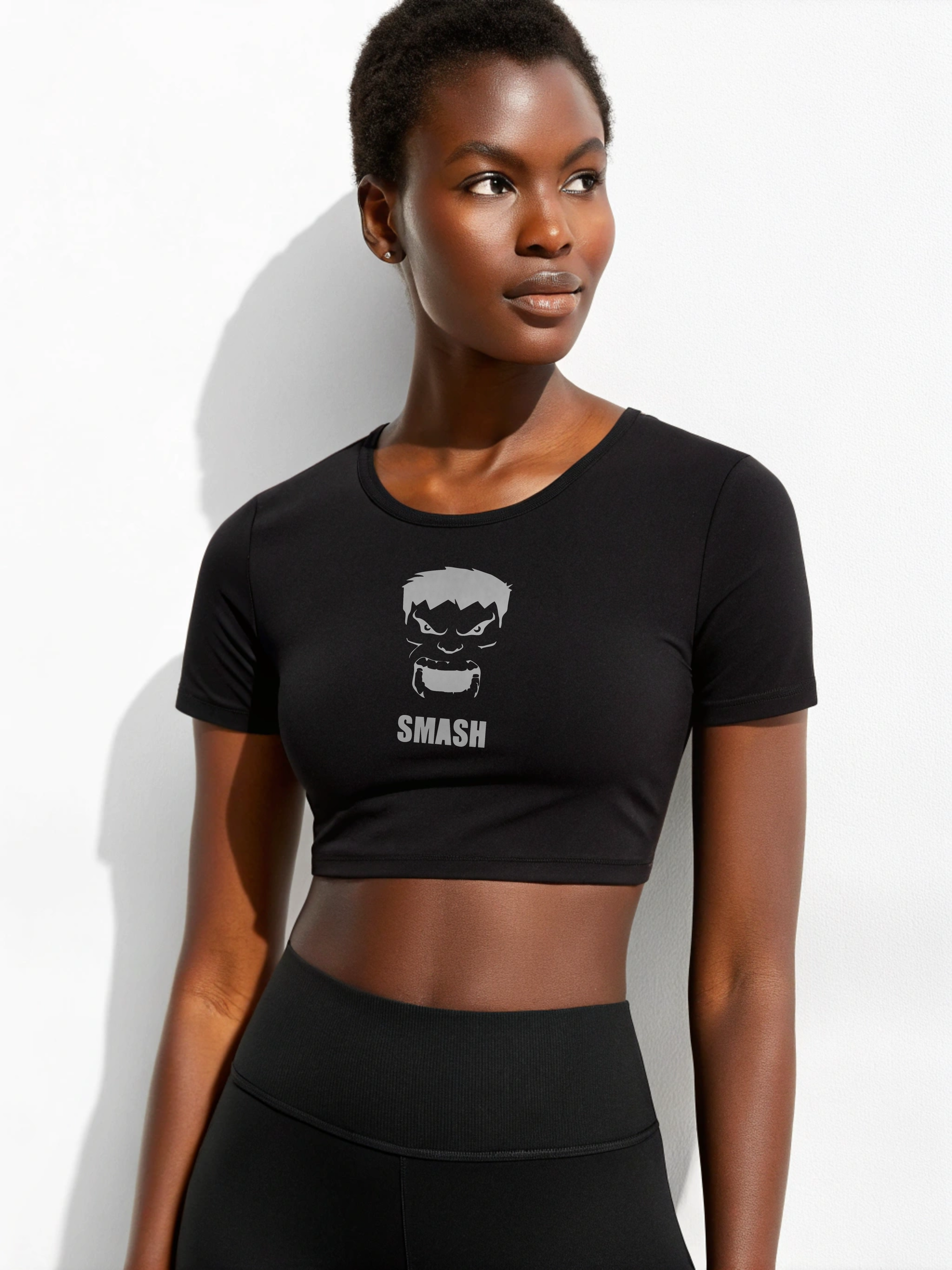 Smash Queen: Hulk Power Women’s Crop Top