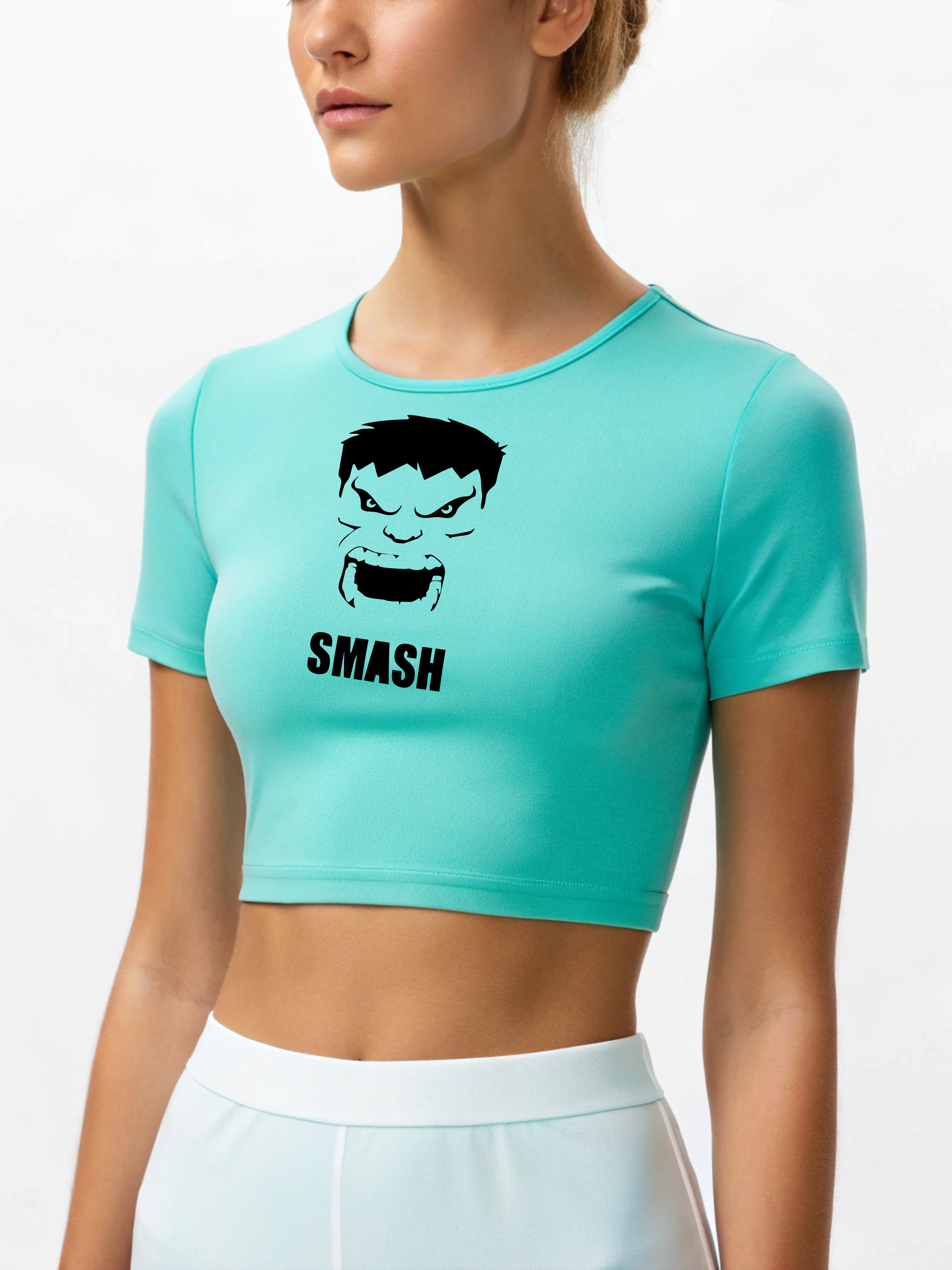 Smash Queen: Hulk Power Women’s Crop Top