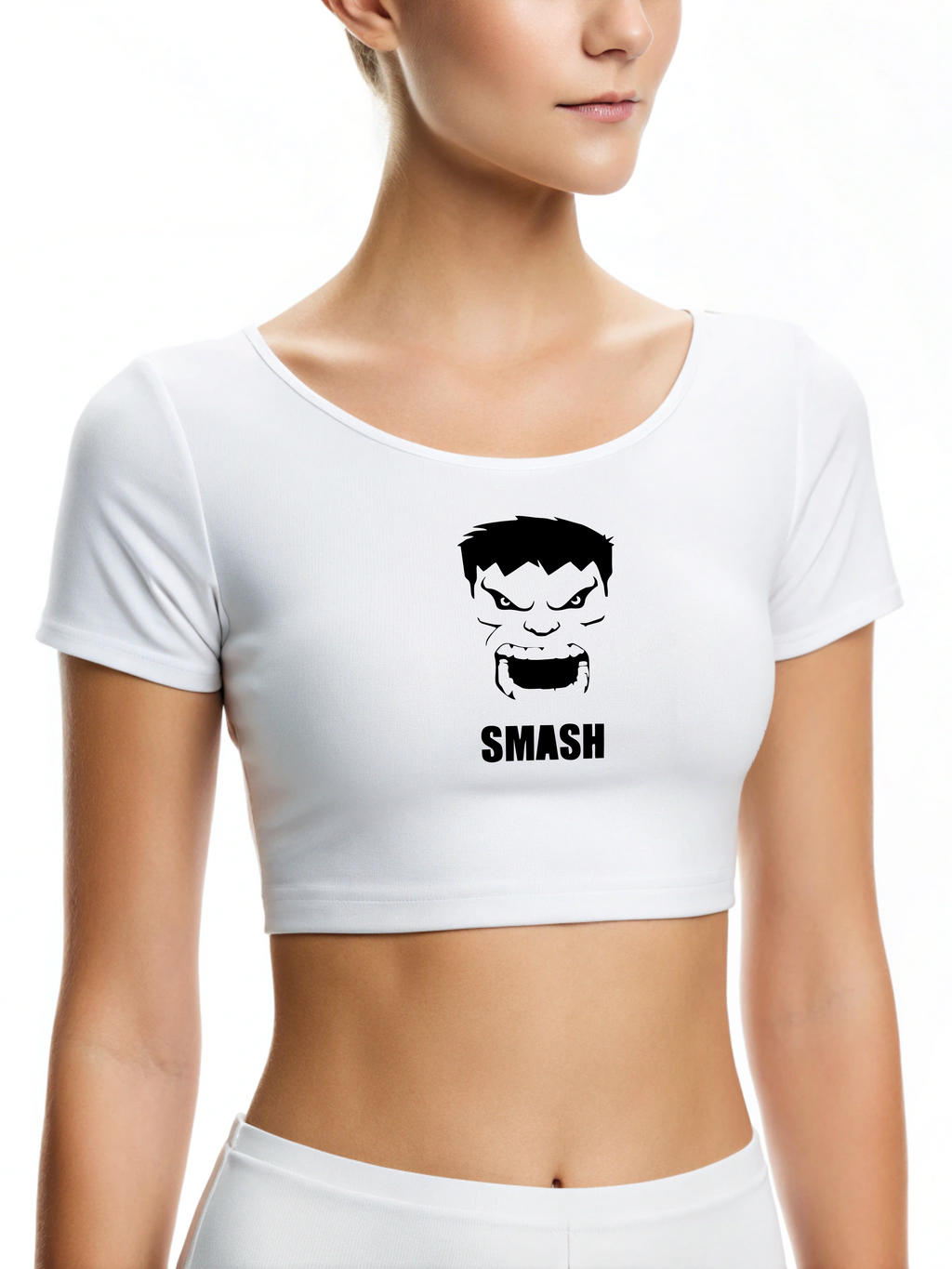 Smash Queen: Hulk Power Women’s Crop Top