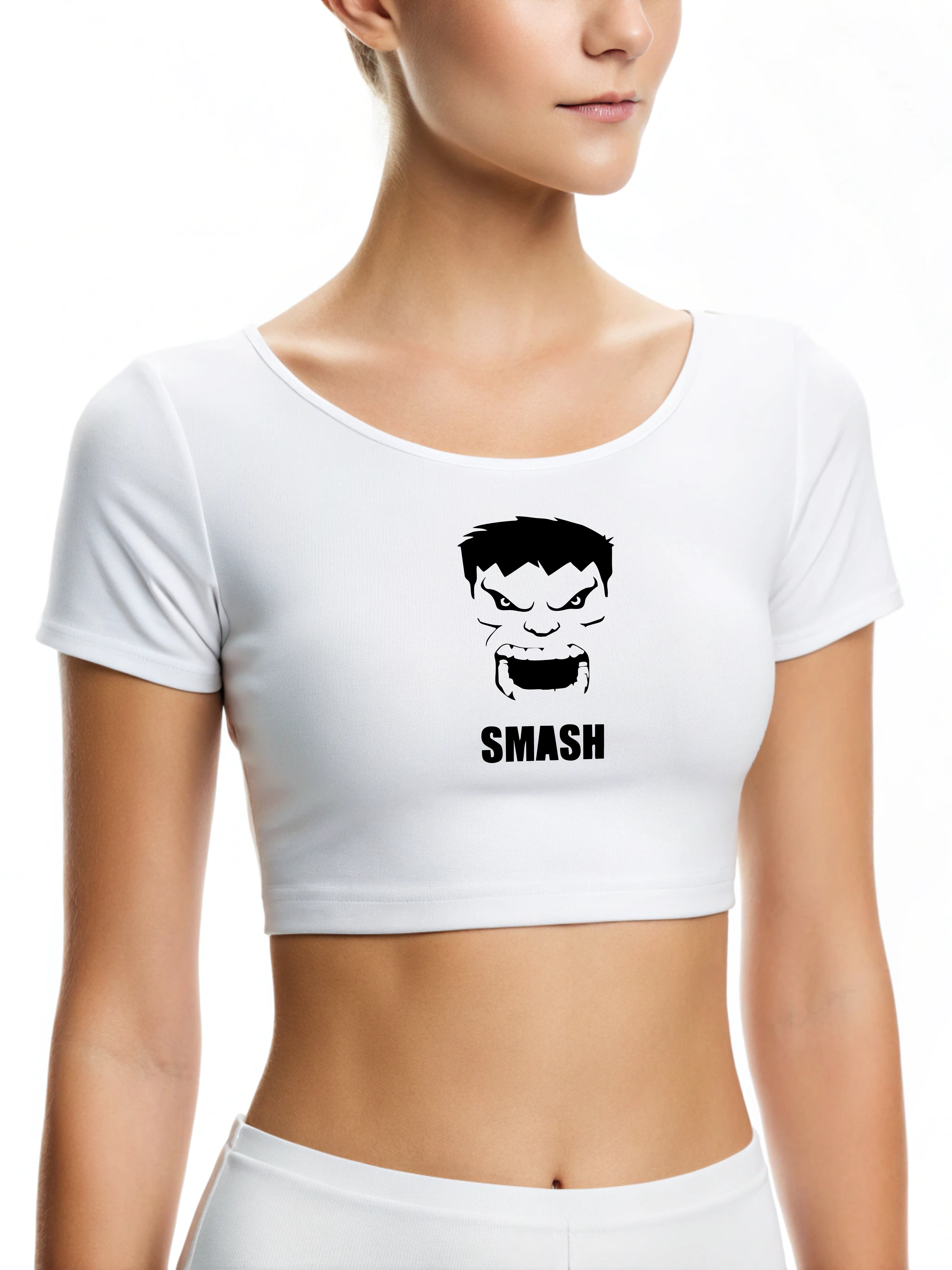 Smash Queen: Hulk Power Women’s Crop Top
