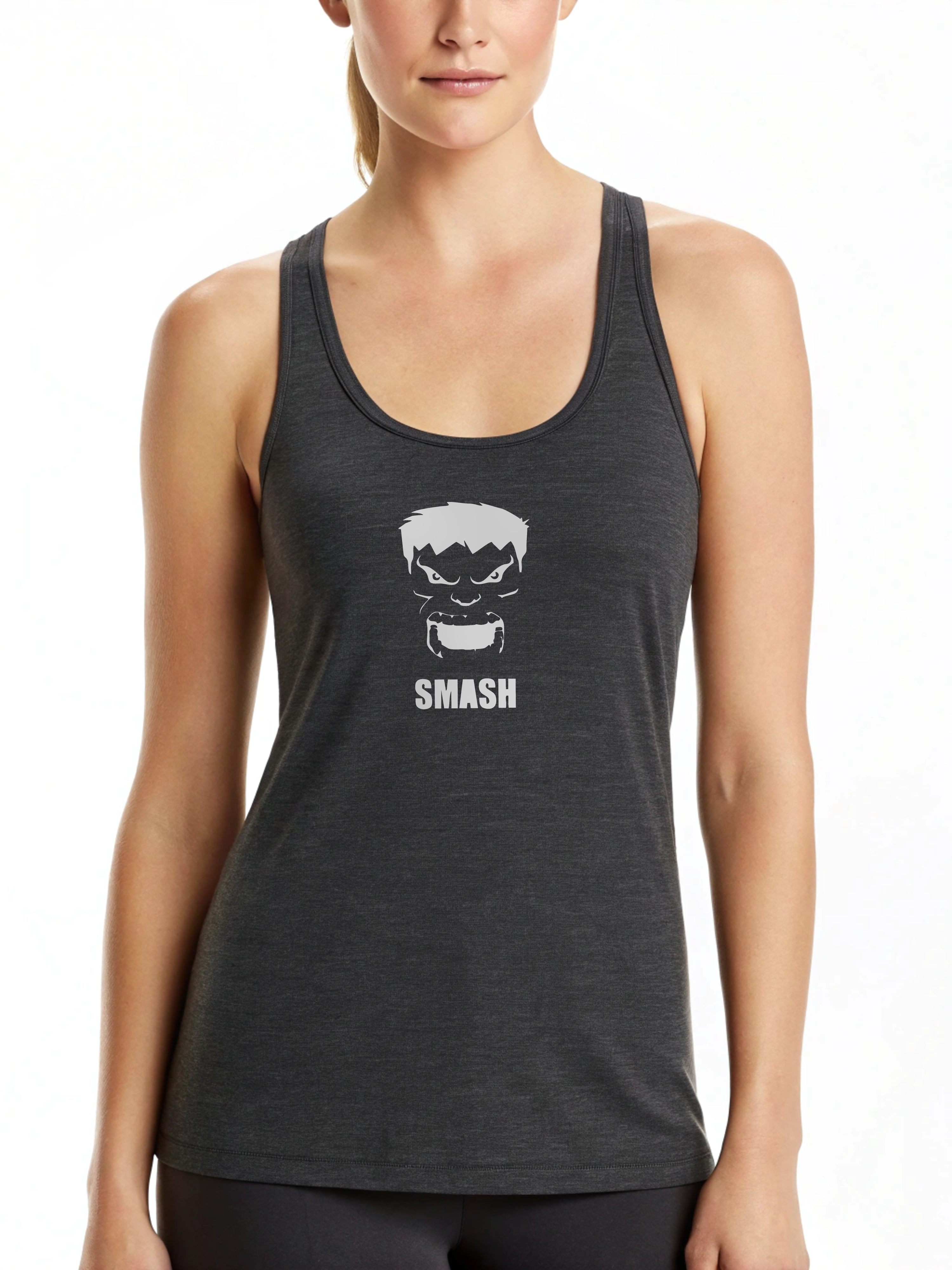 Smash Mode: Hulk Face Women’s Tank Top