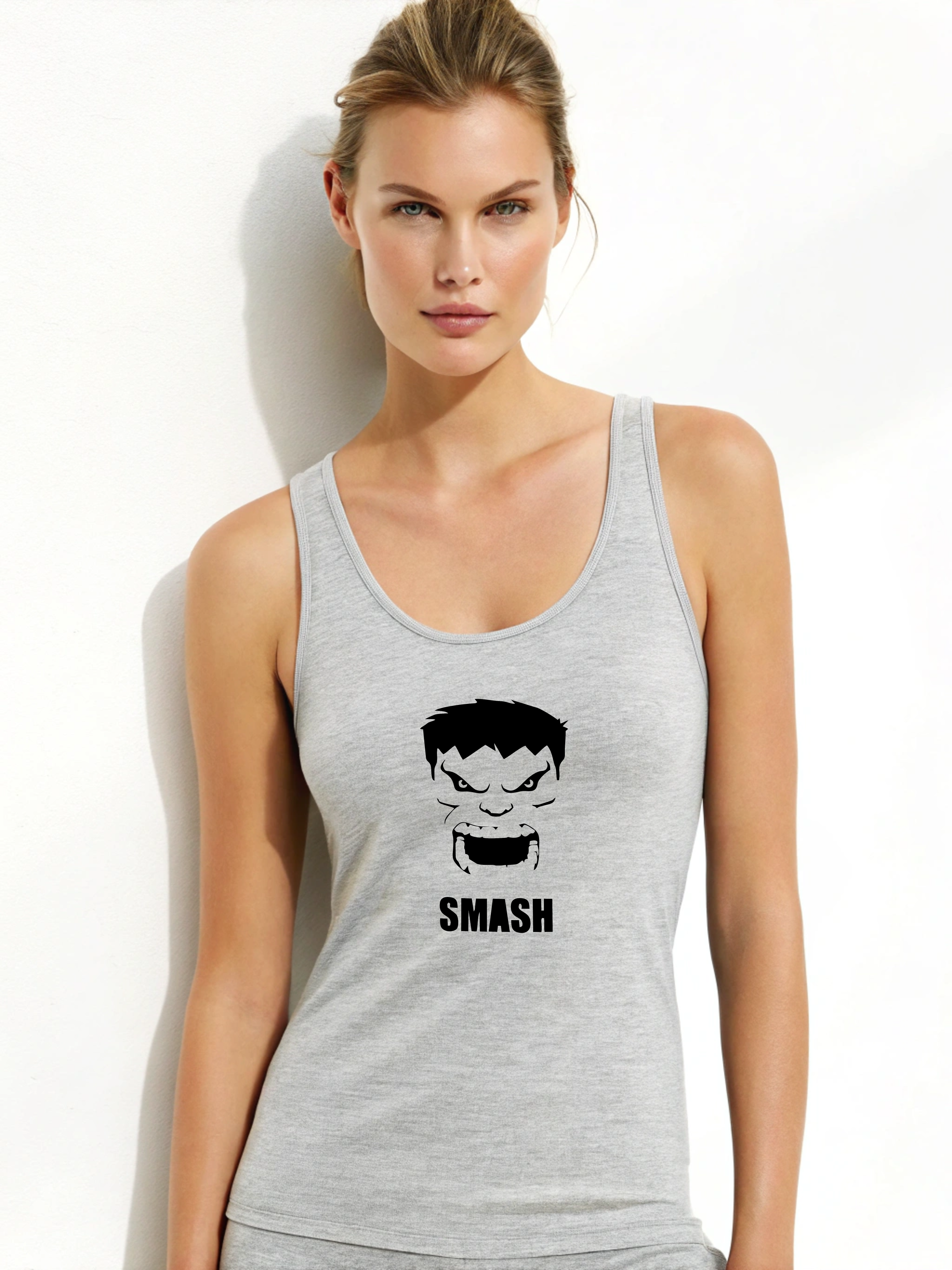 Smash Mode: Hulk Face Women’s Tank Top