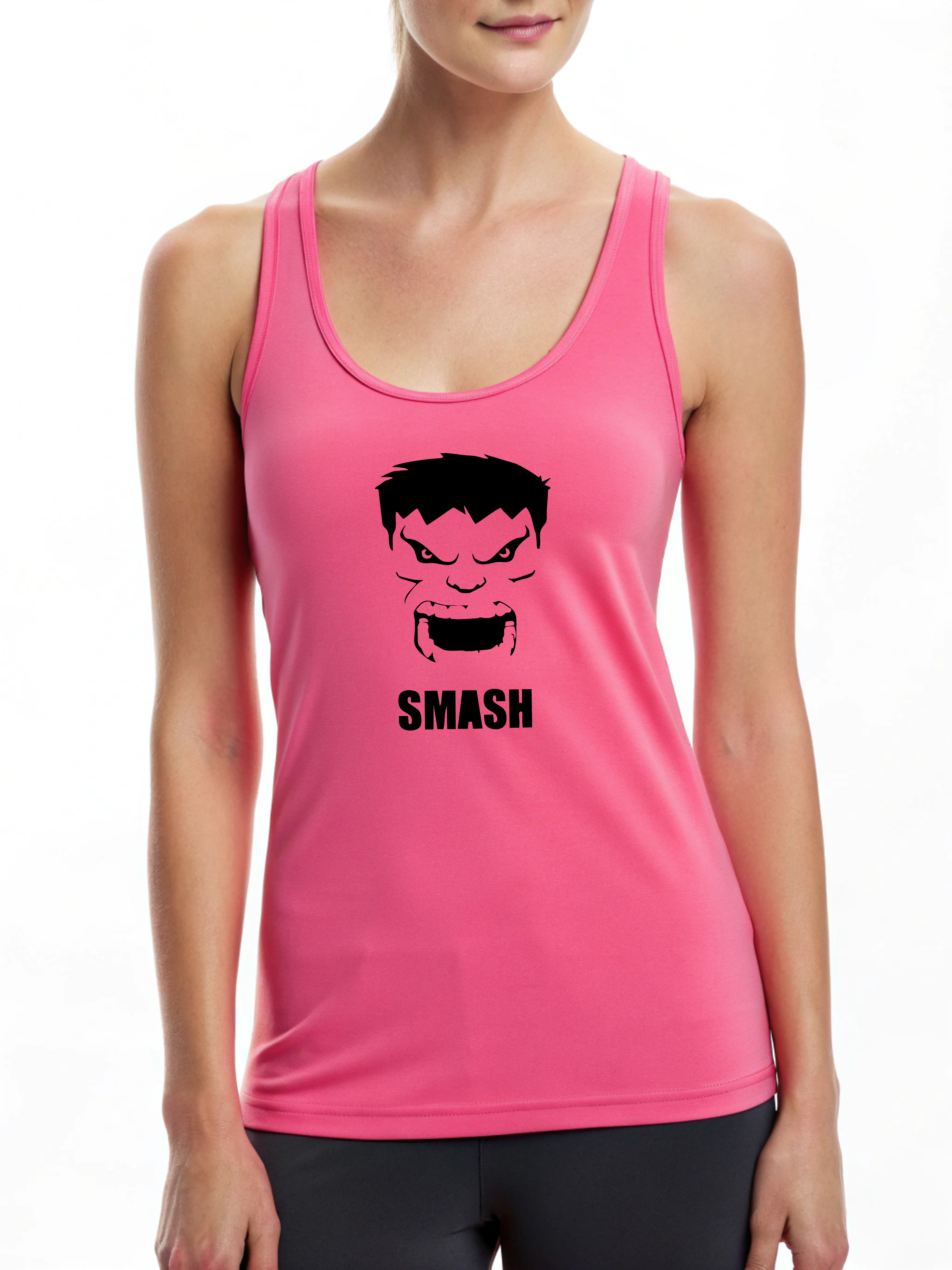 Smash Mode: Hulk Face Women’s Tank Top