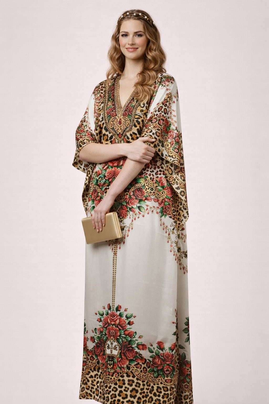 Rose Wild Kaftan - image 1