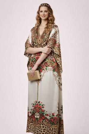 Rose Wild Kaftan - image 1