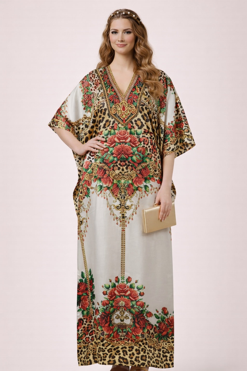 Rose Wild Kaftan - image 2