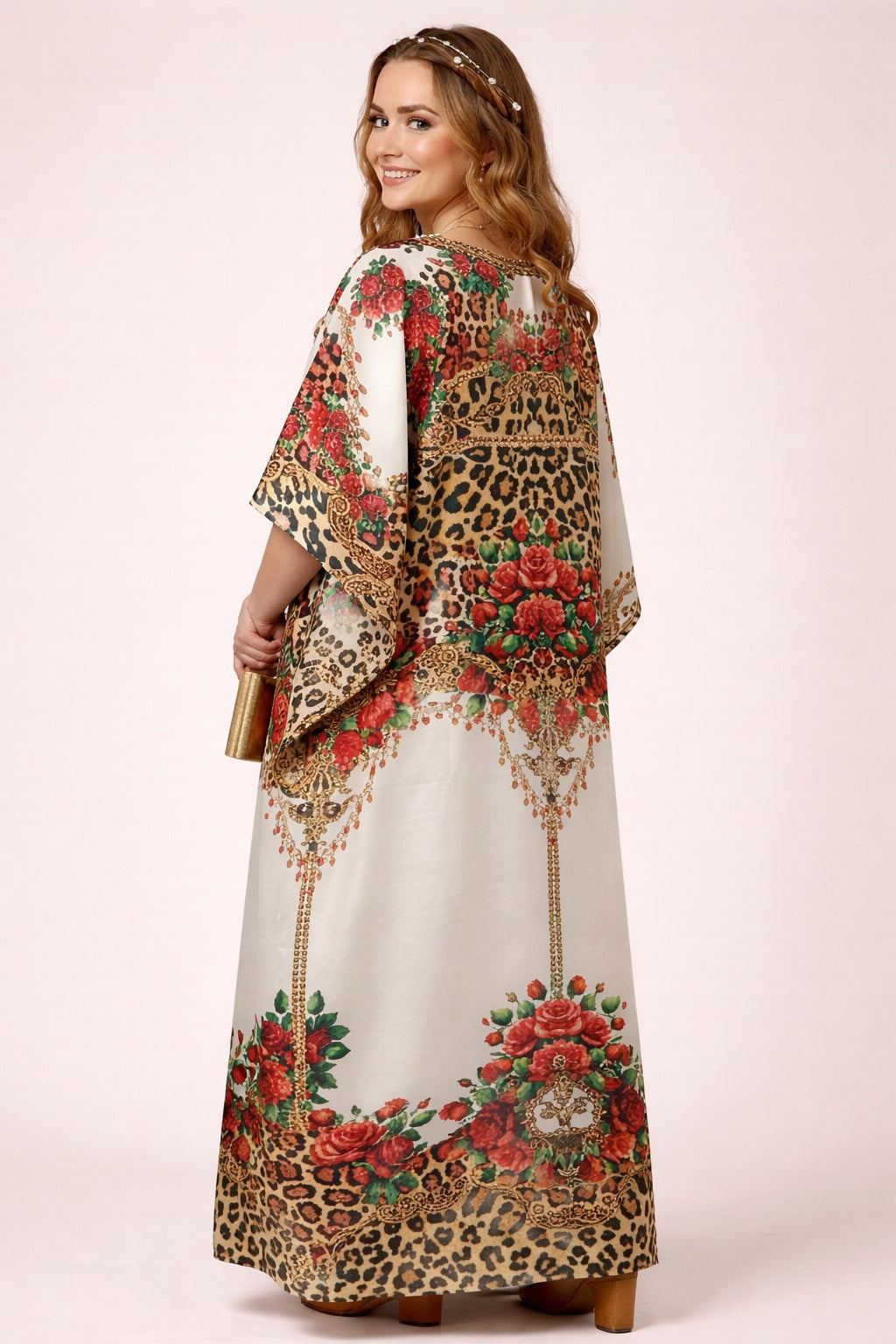 Rose Wild Kaftan - image 3
