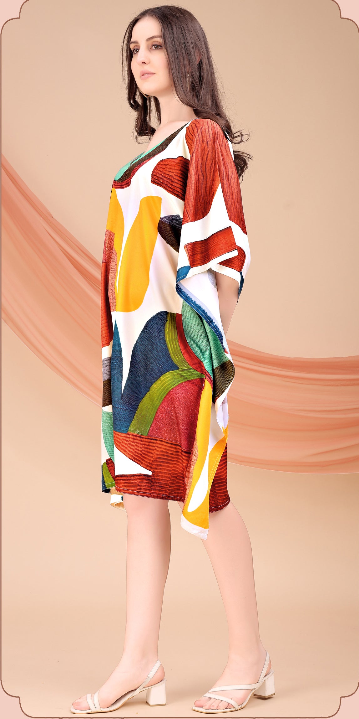 Tropical Escape Kaftan Dress - image 1