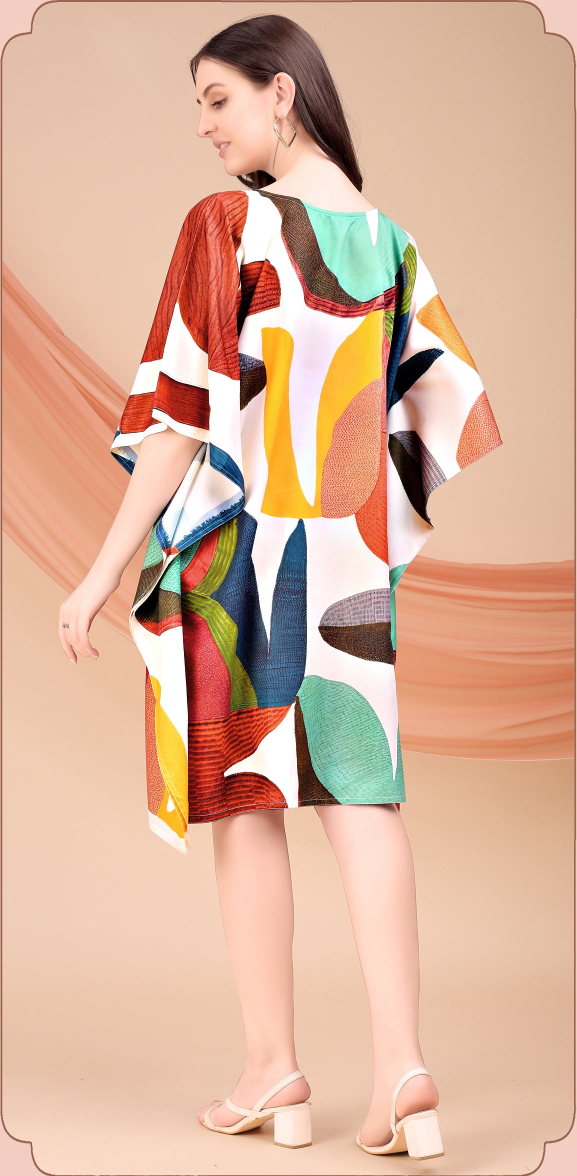 Tropical Escape Kaftan Dress - image 3